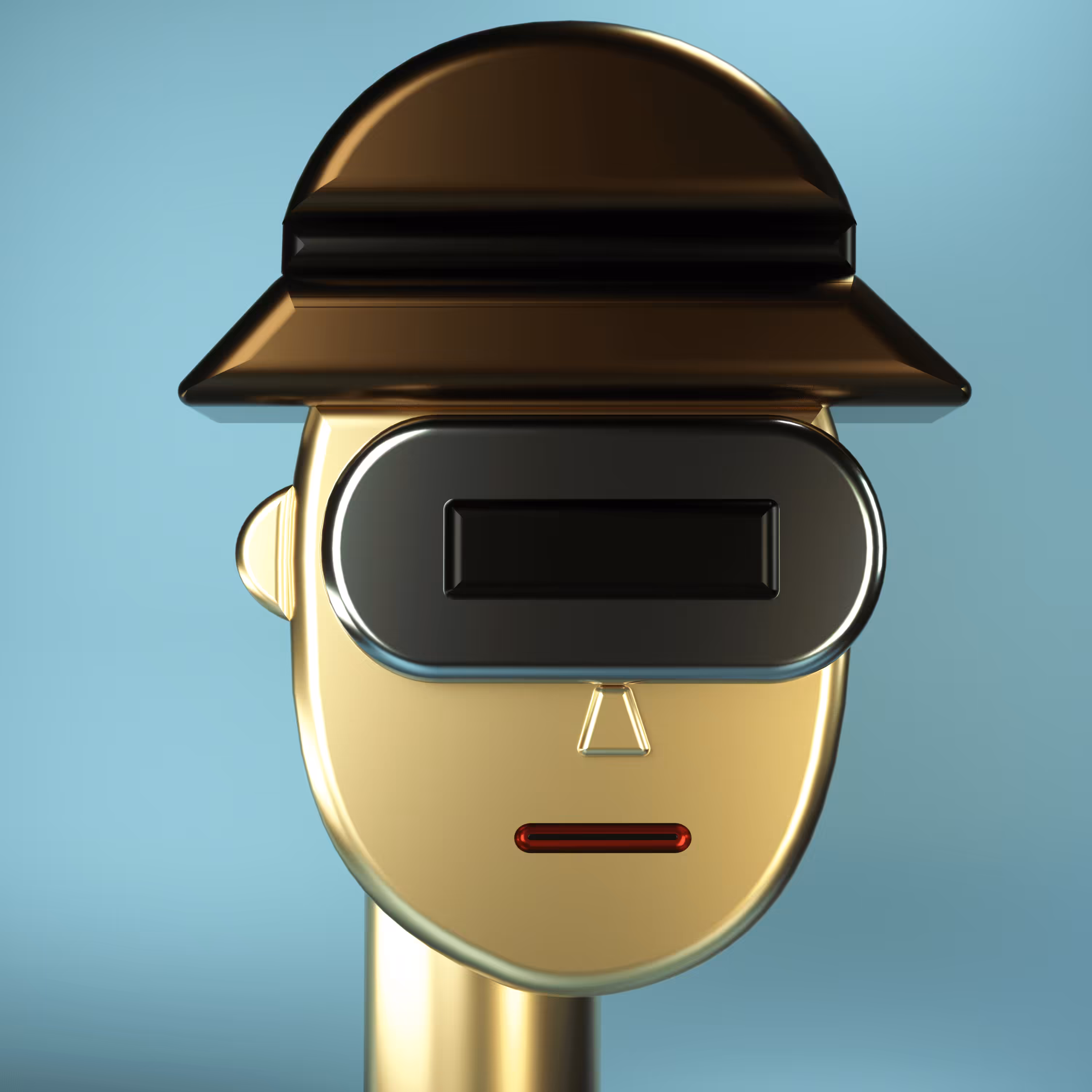 3D Chrome Punk #0717