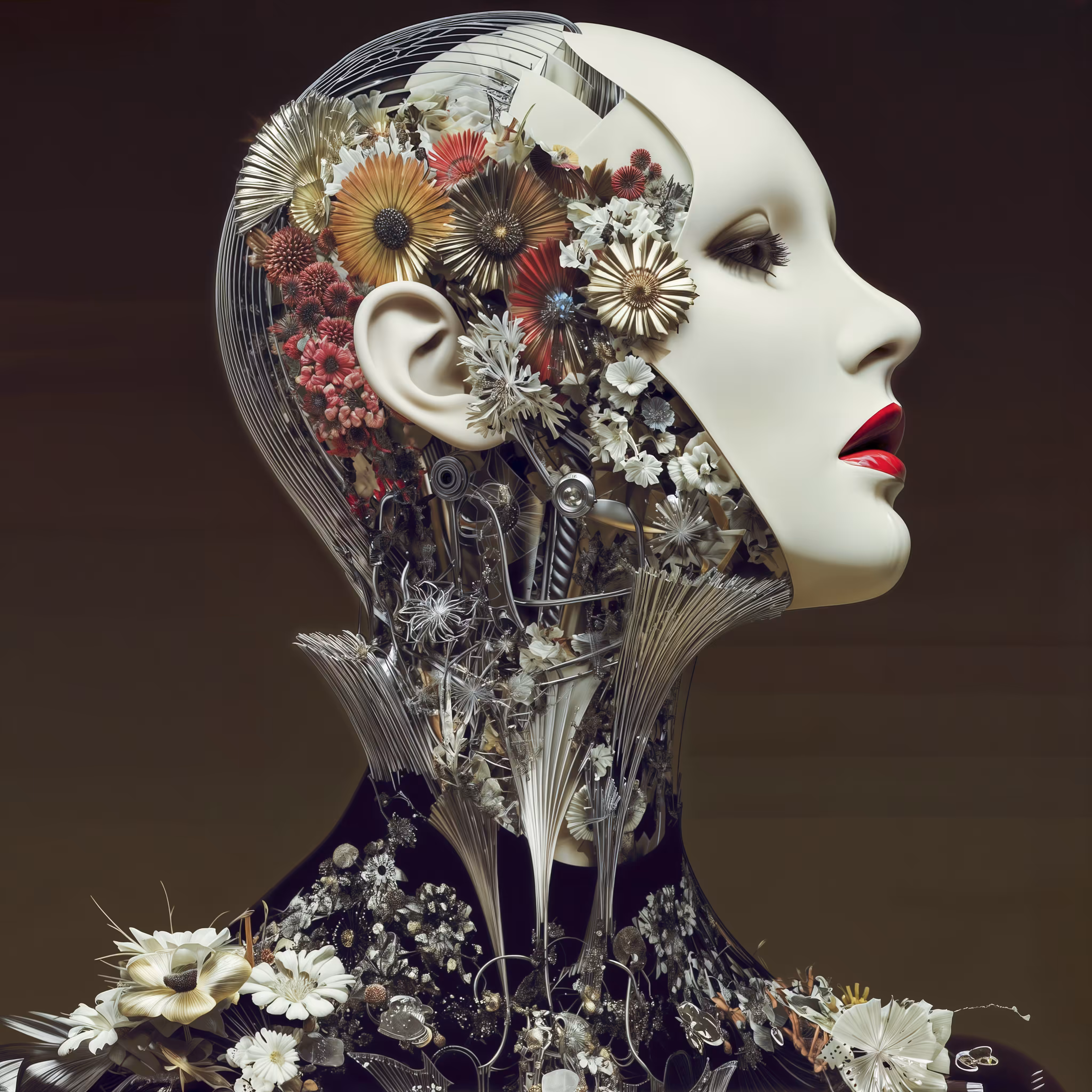 The Sophisticated Alien Loves Flowers #1
