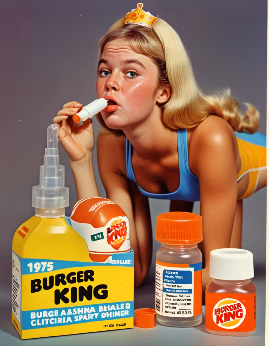 BURGER KING ASTHMA INHALER