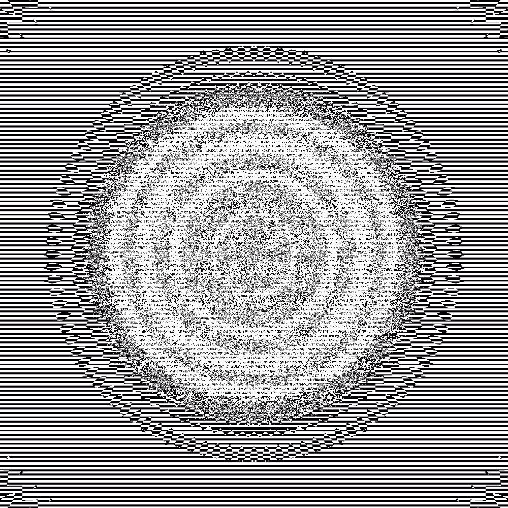 Circle and Pulses #12