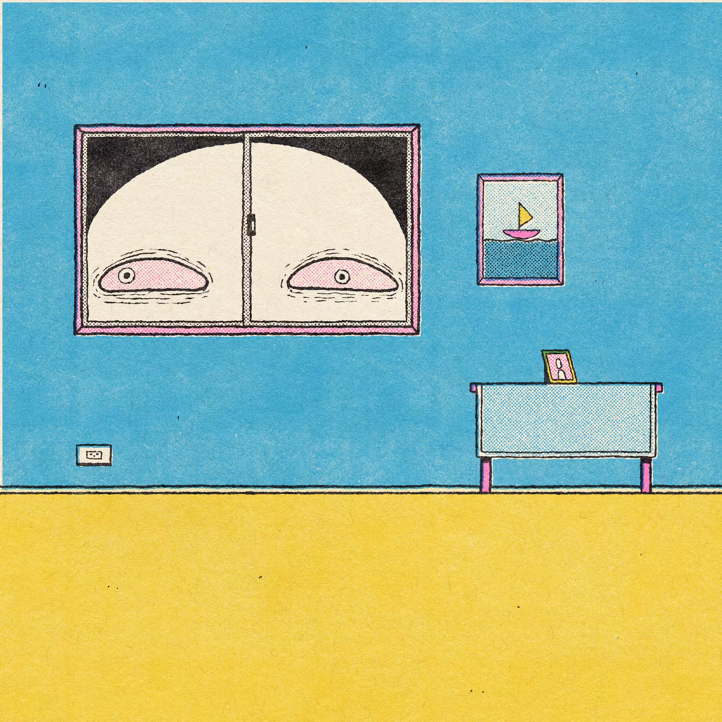 The living room. 