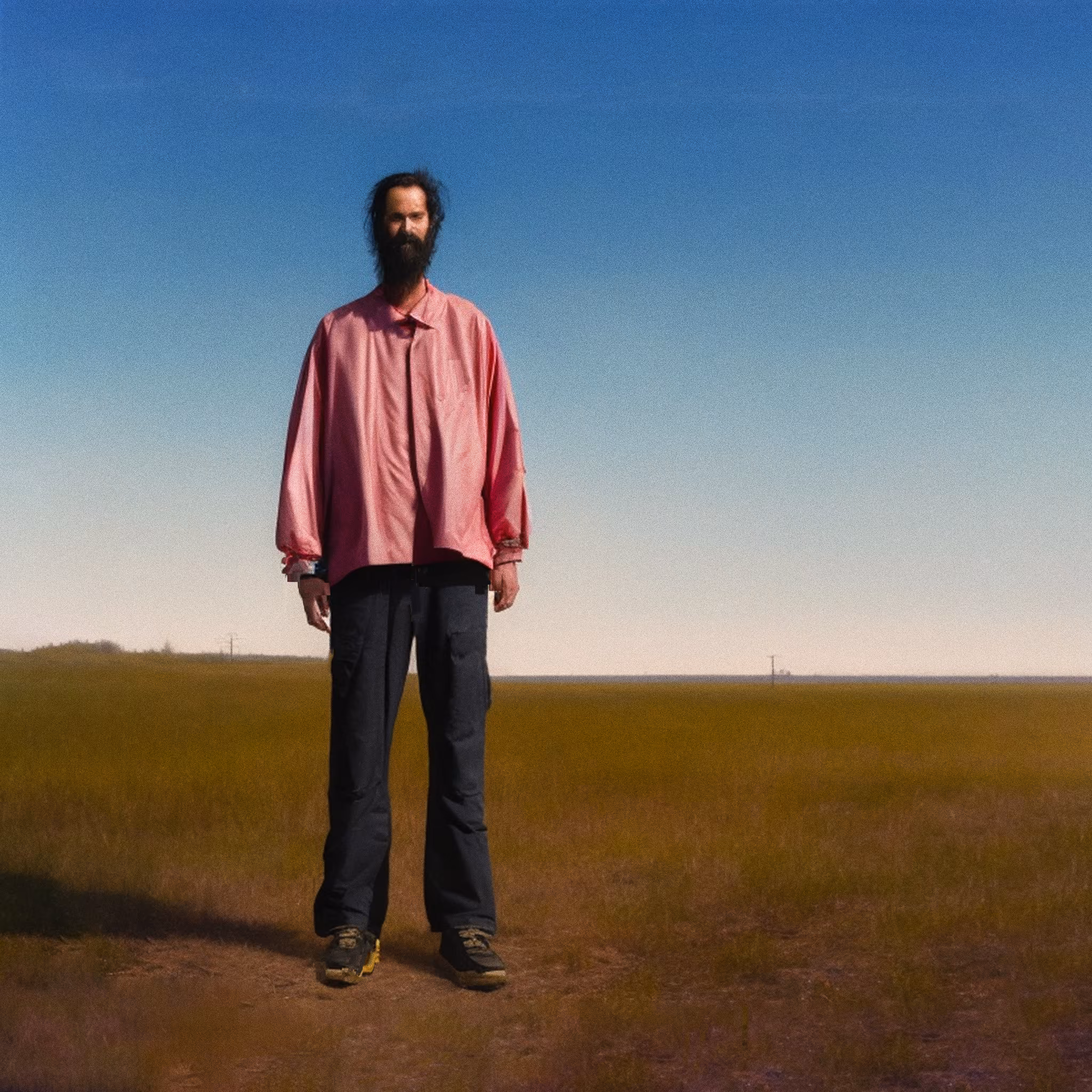 Man in Pink Shirt