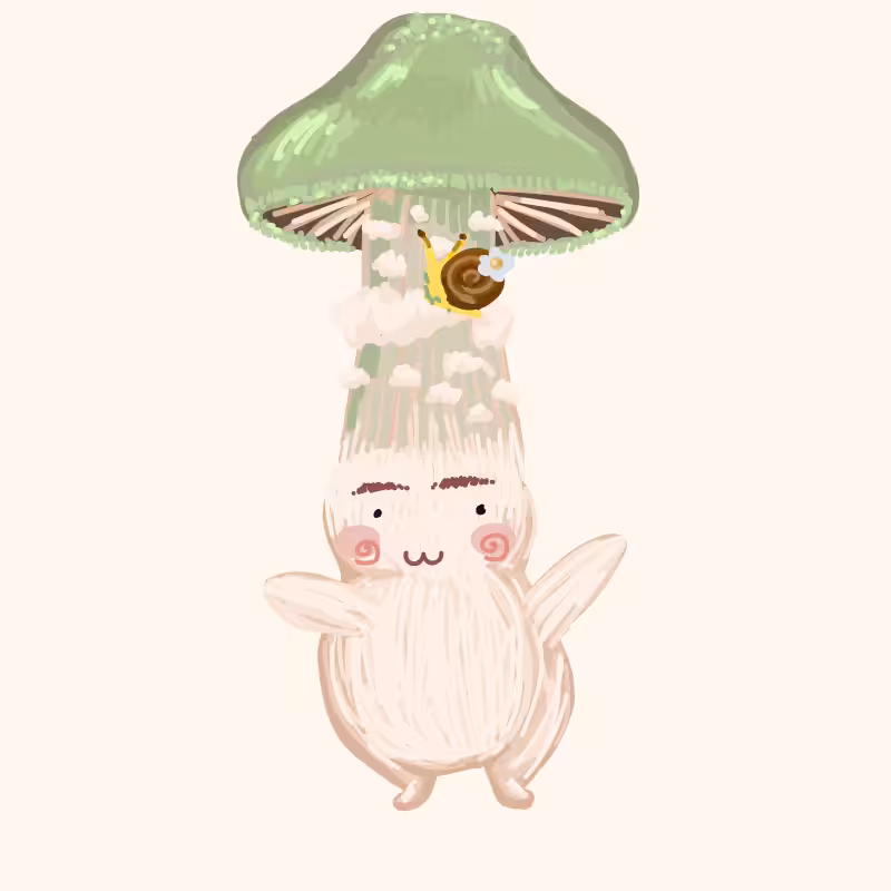 Cute Mushrooms Forest Guys #36