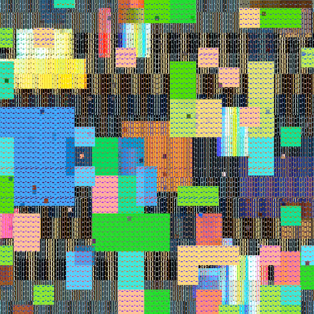 A Pixelated Dream Accumulations #34