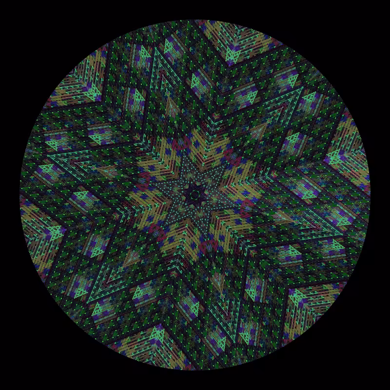 Binary kaleidoscope #74