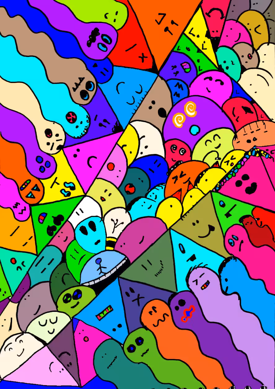 A journey to the colorful ego: Our shoulder to shoulder