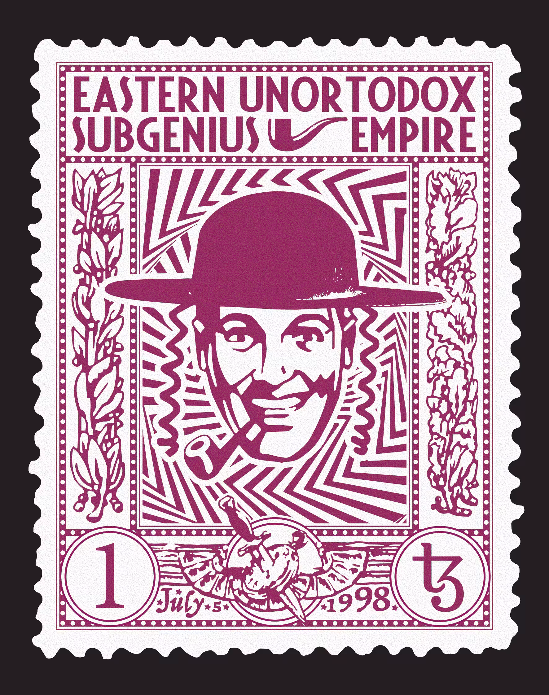 Rabbi Bob :-: ed. 1/1 :-: Grape Purple Series 5/17
