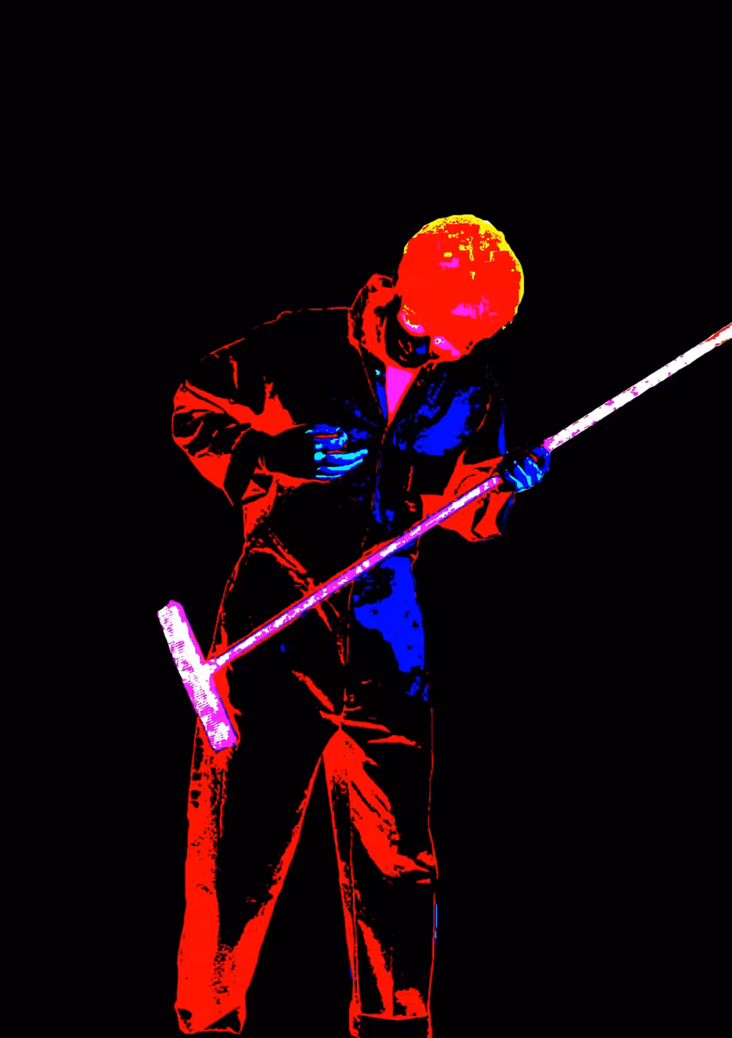 The Digital Janitor's Air Guitar