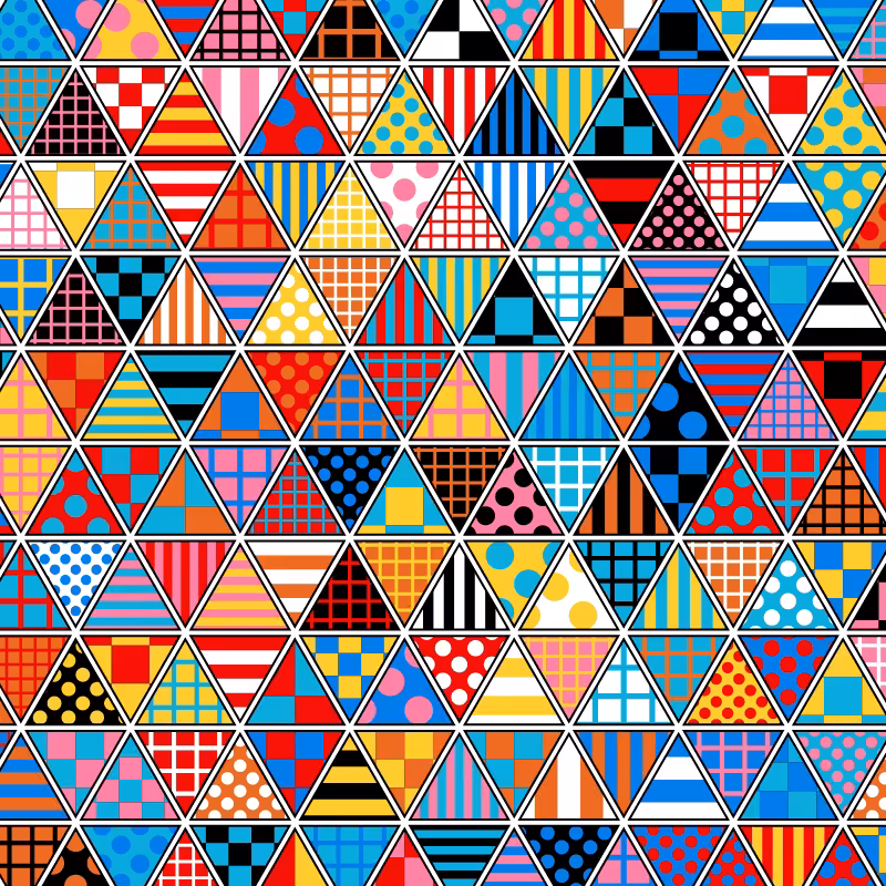 Triangle Tile #23