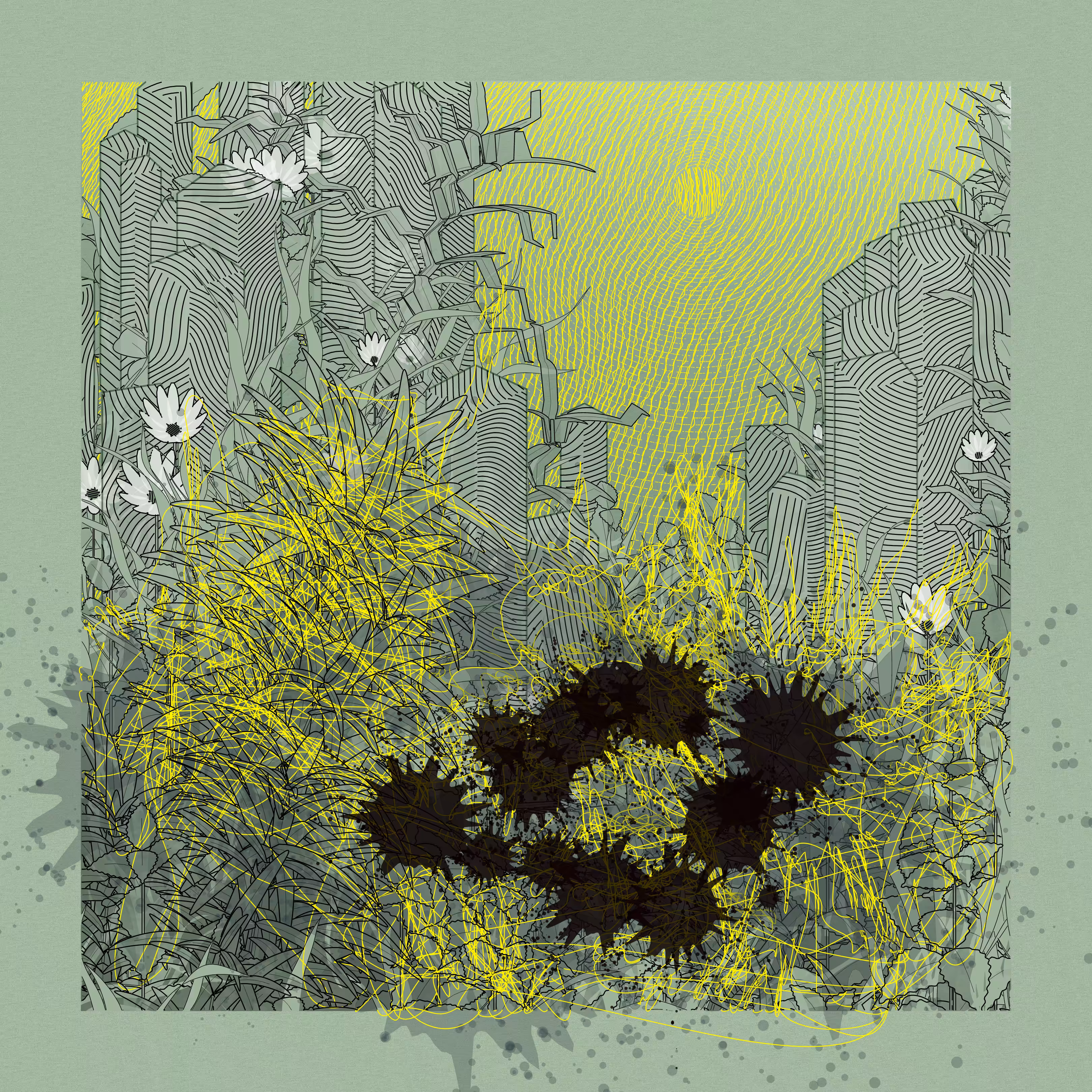 Landscape with Carbon Capture #483