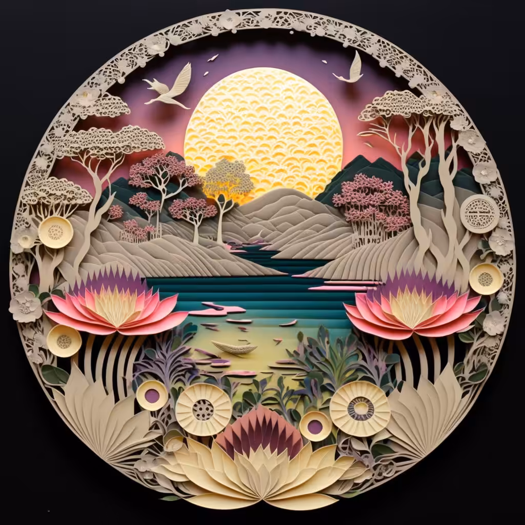 Paper cut art #29