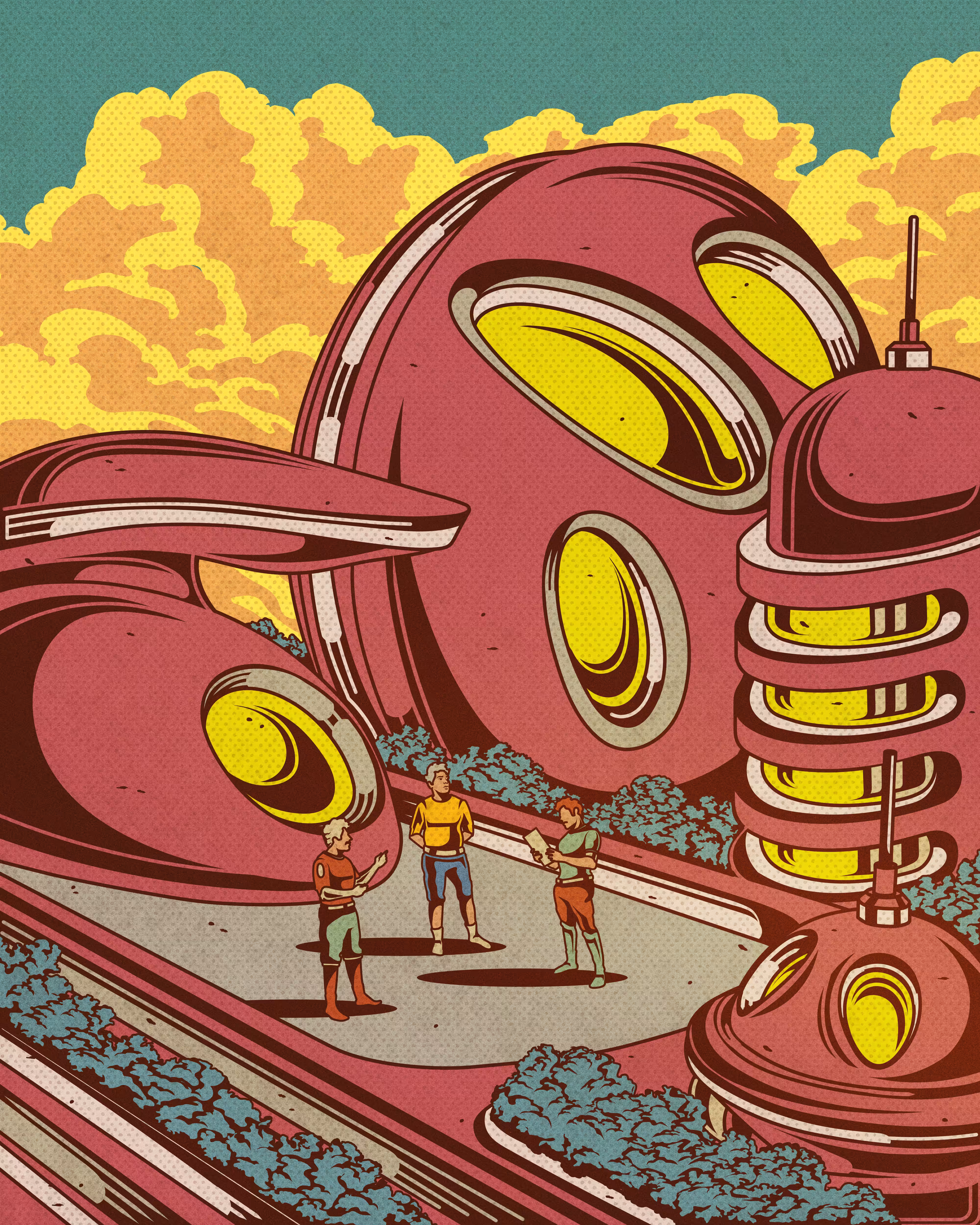 The Mechanical Gardens: Stellar Wind Alley