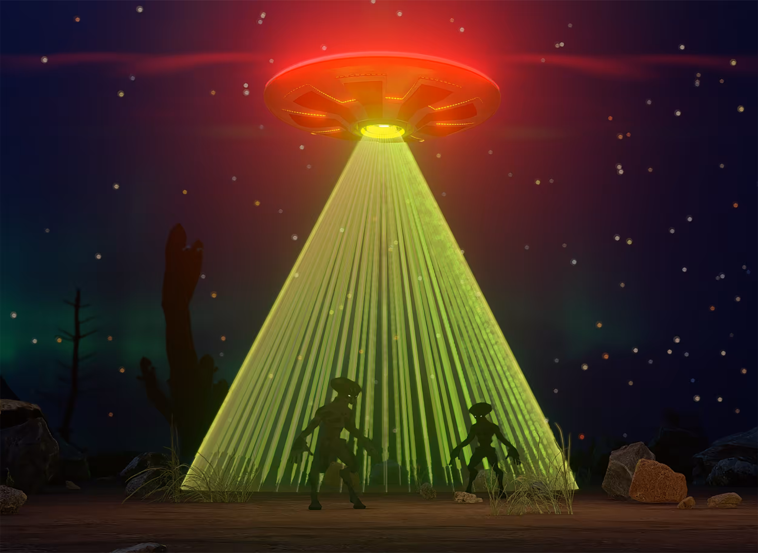 ALIENS IS HERE