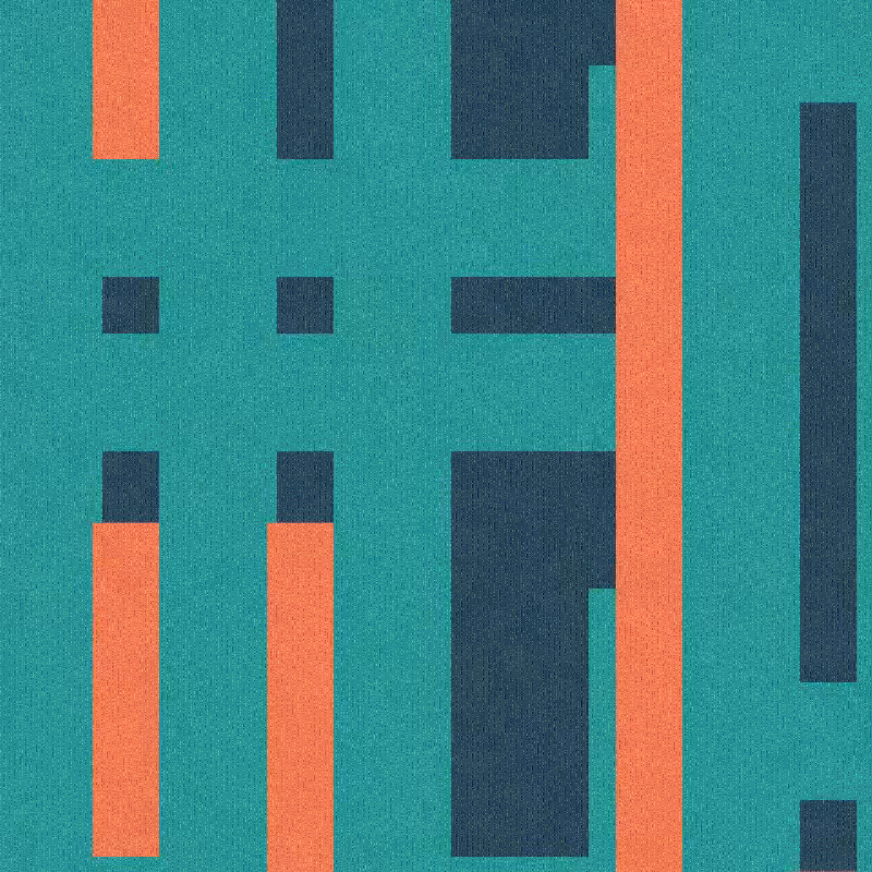 Rectangular Abstract Painting #8