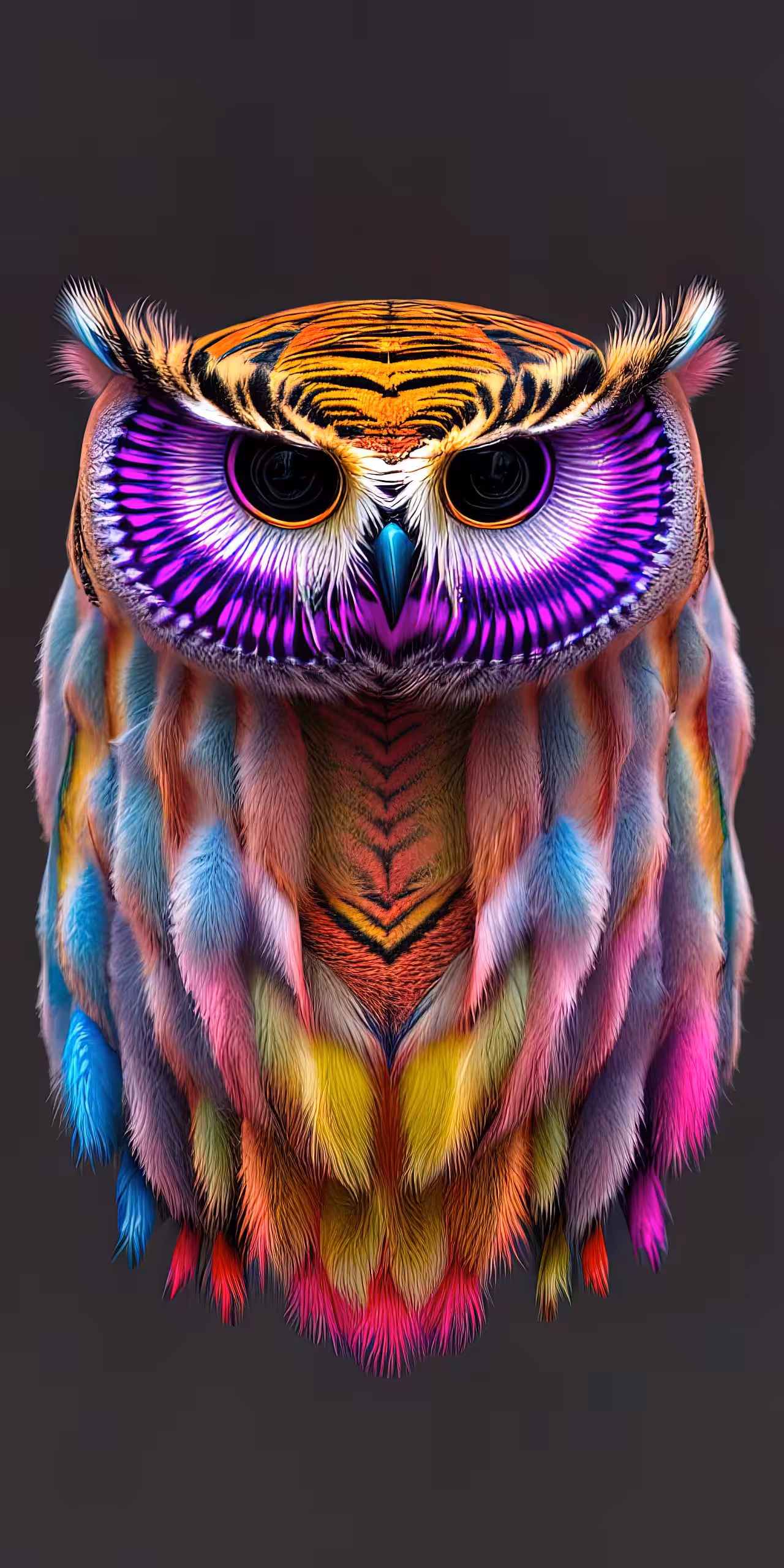 Colourful Owl