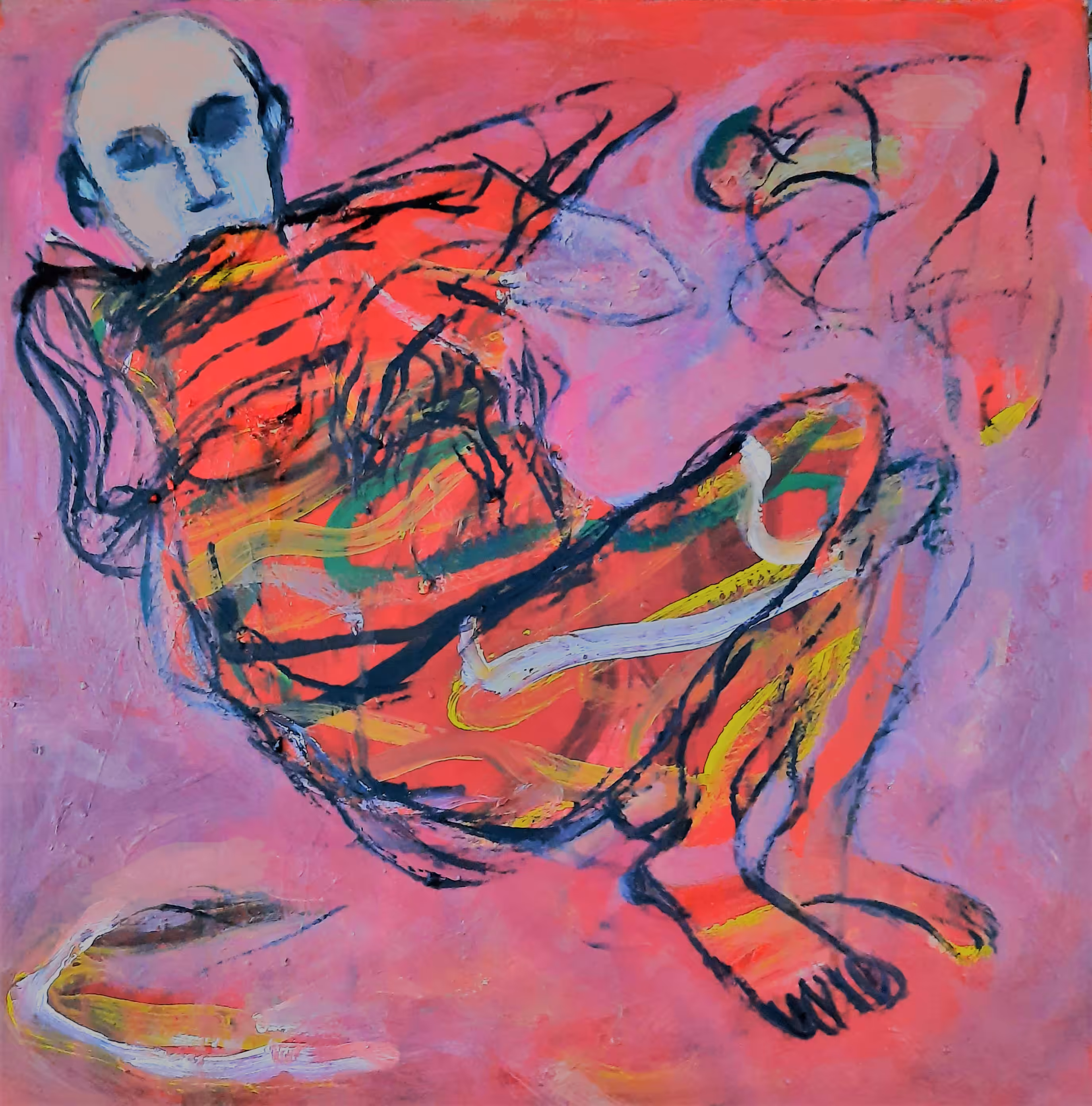 Abstractin painting