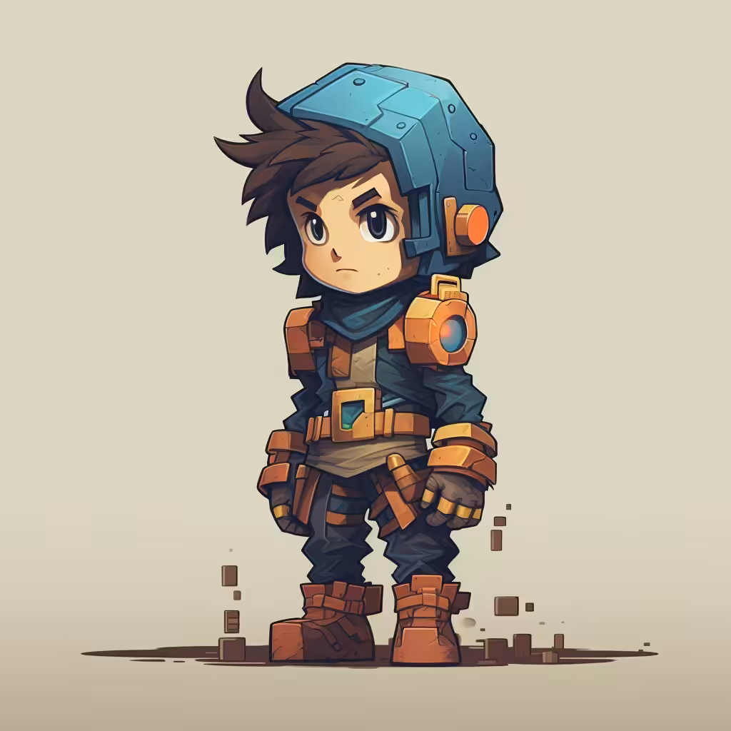 Tez Pixel Figure #178