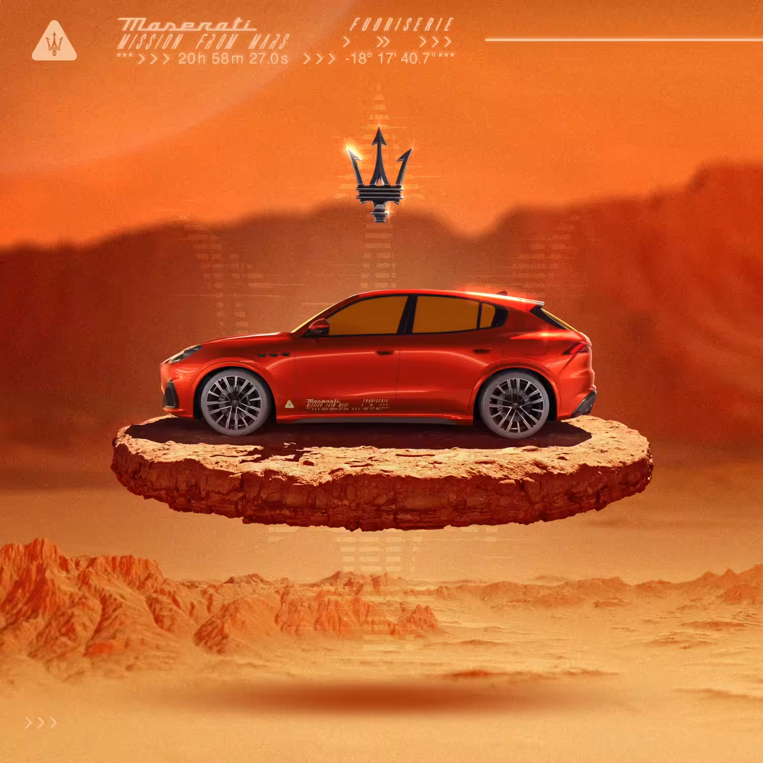 MASERATI GRECALE FUORISERIE - MISSION FROM MARS - TURNAROUND