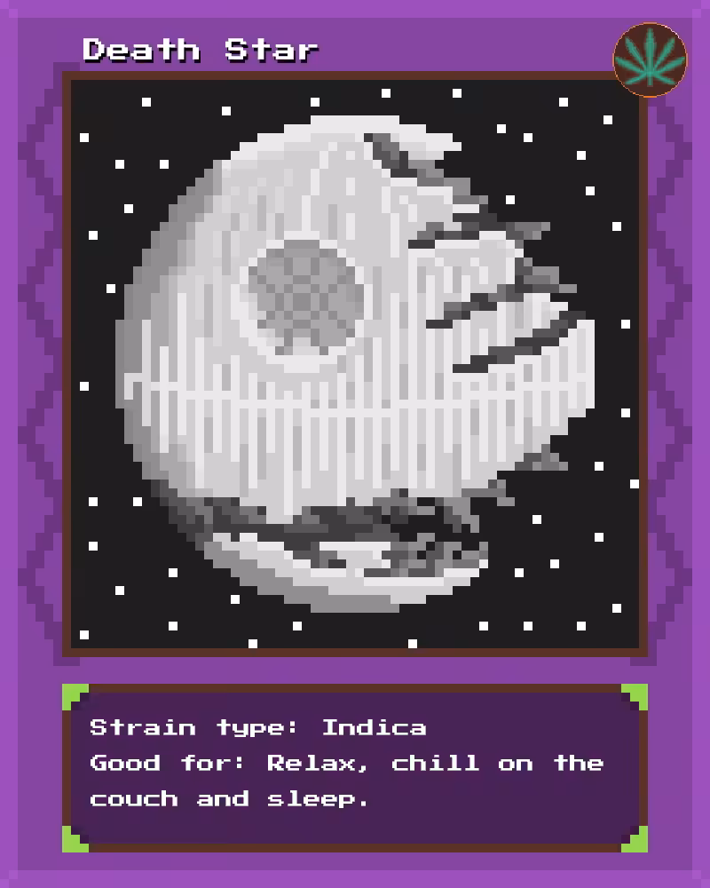 Weed Cards #11 - Death Star