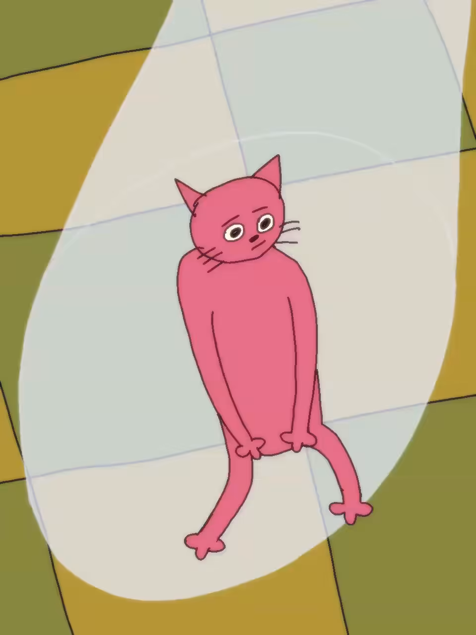 Hip Hop Cat with disco music