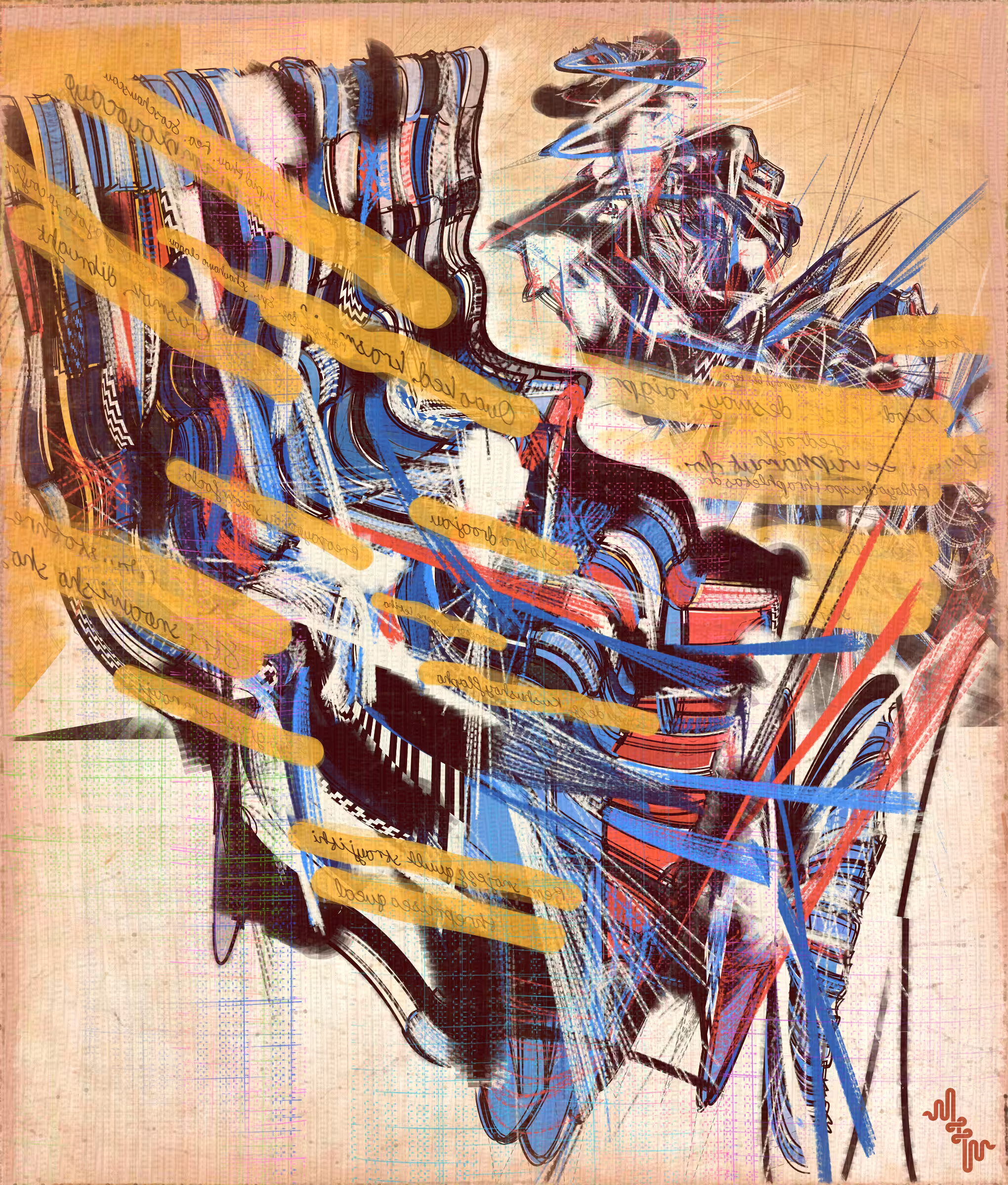 Amplitudes of Canvas #62