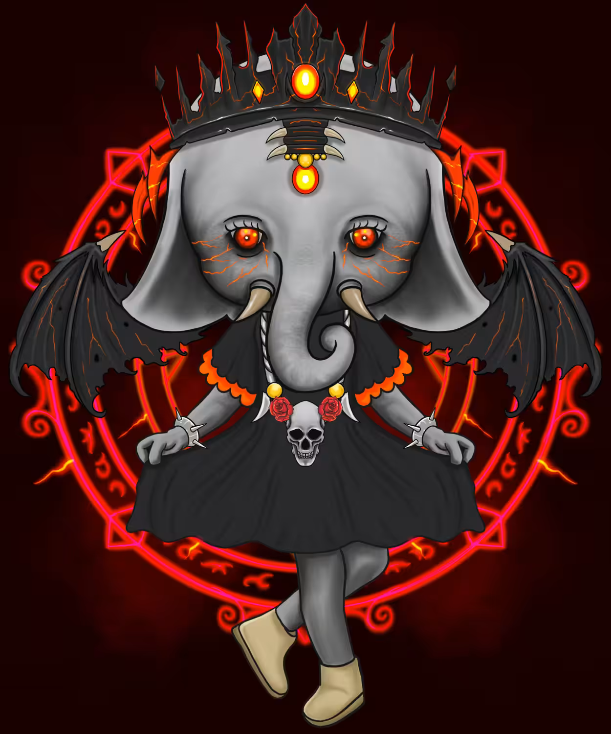 Elephant Lady Darkness