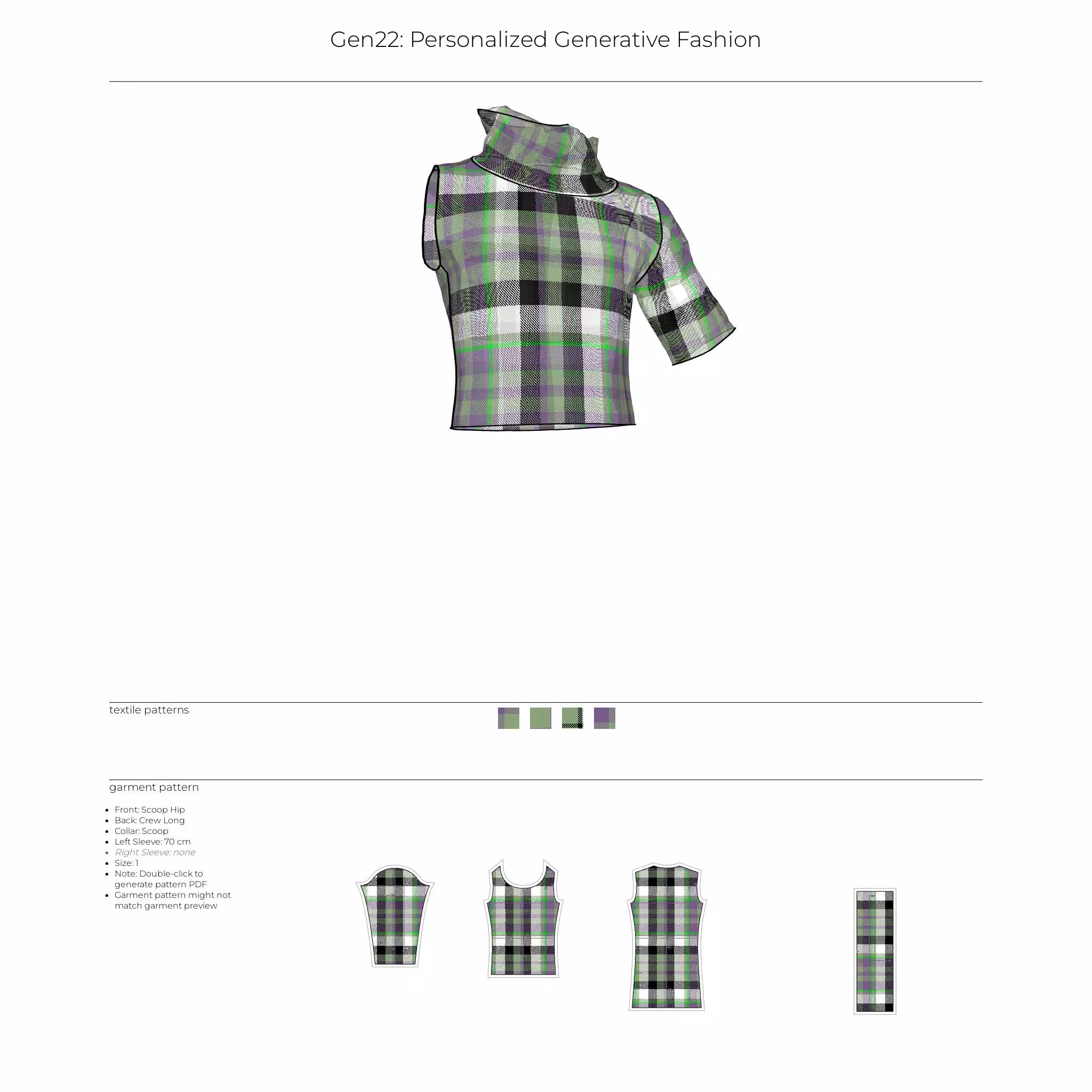 Gen22: Personalized Generative Fashion #70