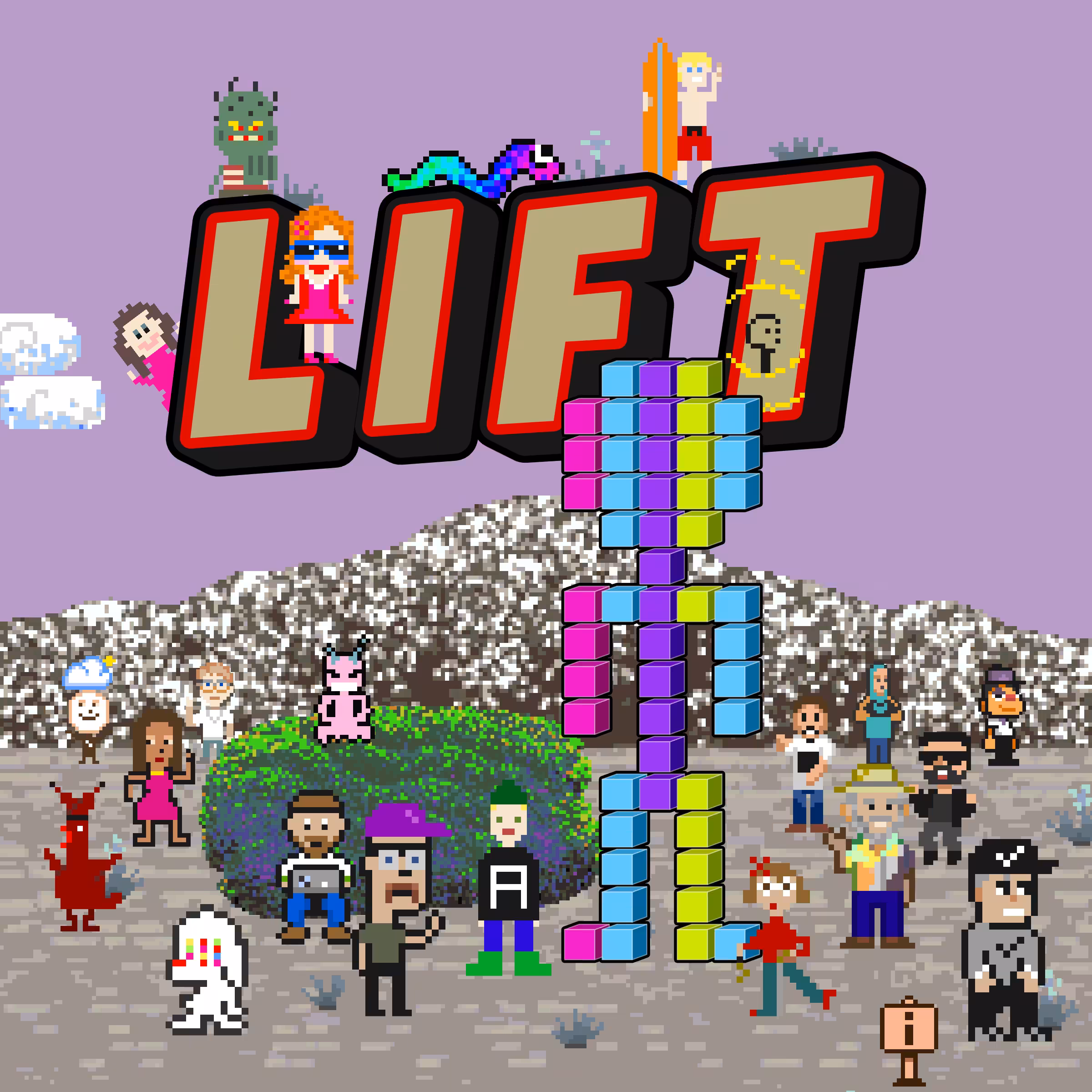 LIFT (a self portrait) #655