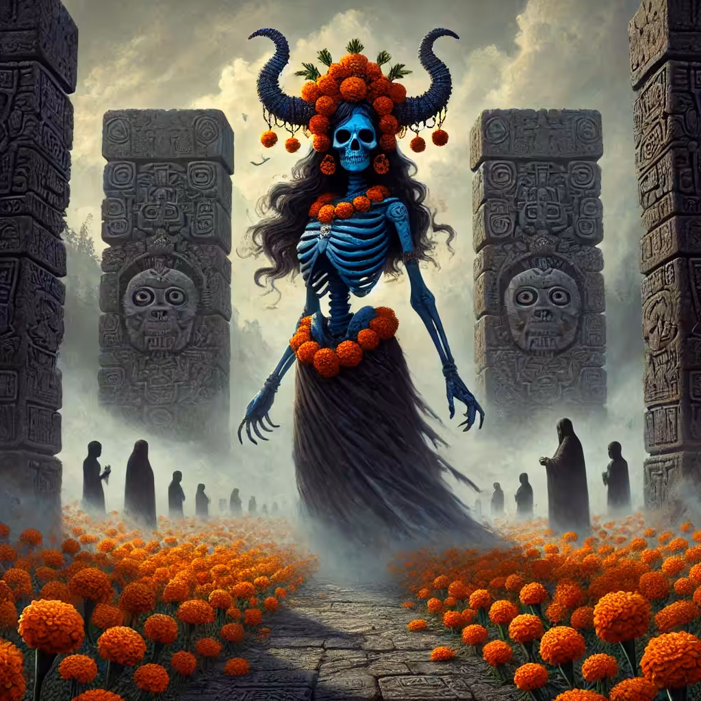 "Mictecacíhuatl"  - BENJAMÍN ARMIJO