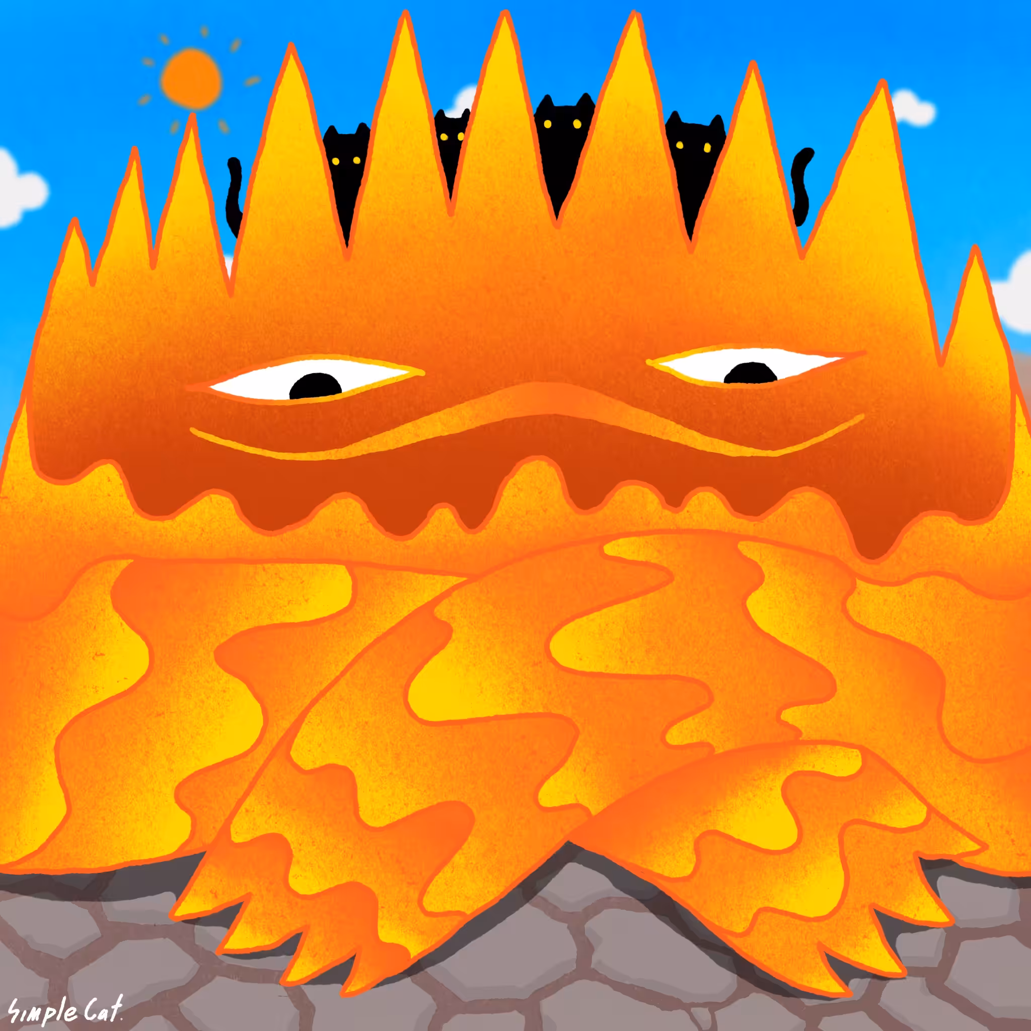 #20 Lava mountain