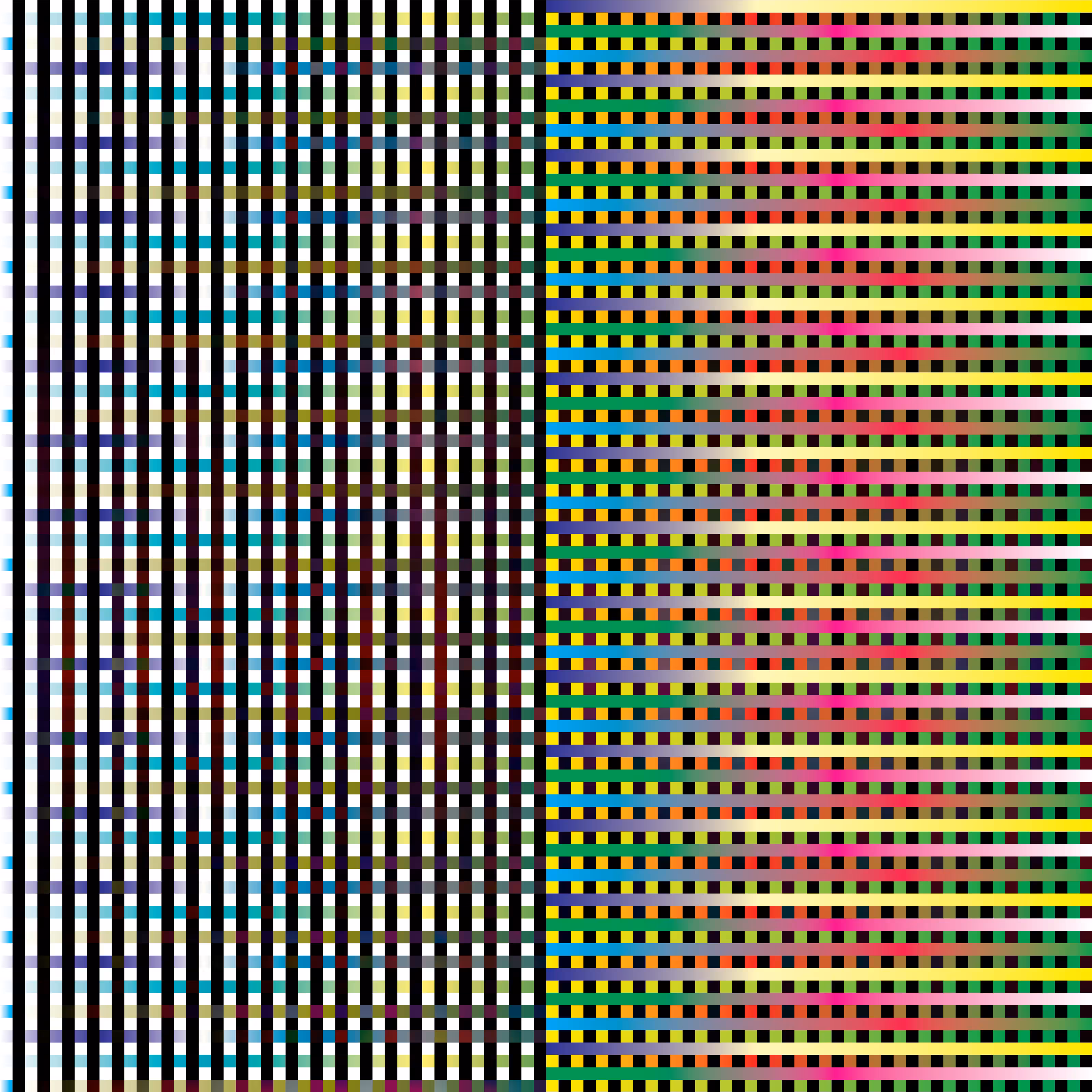 Central Vision Grids: Left-Right Retina Grid: #44 Version #3