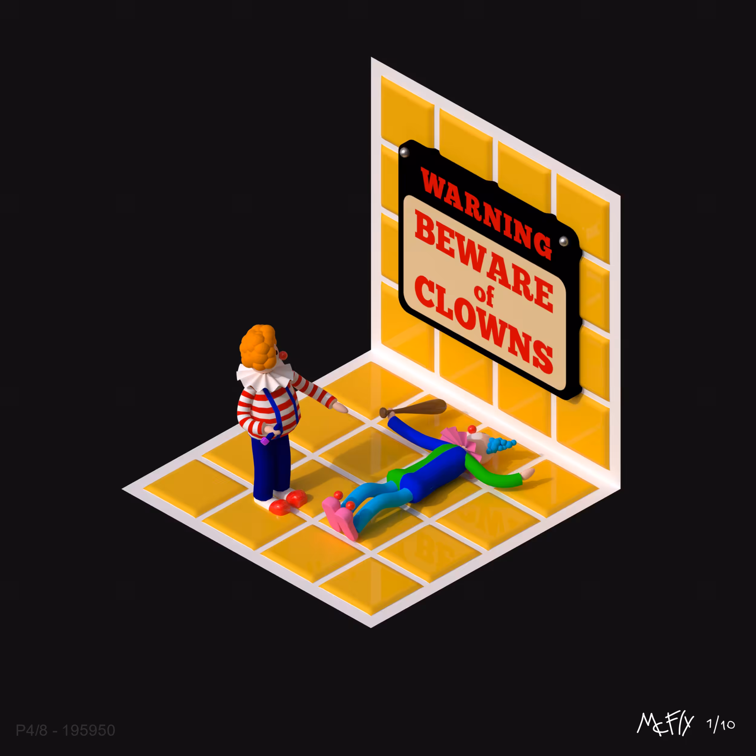Pyramid 004/8 - Beware Of Clowns