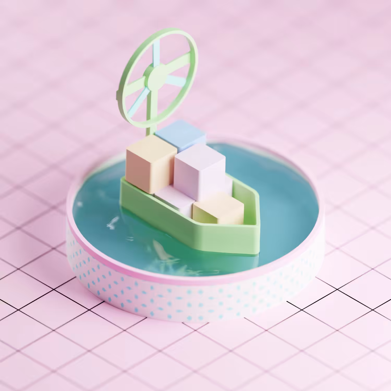 Tiny boat
