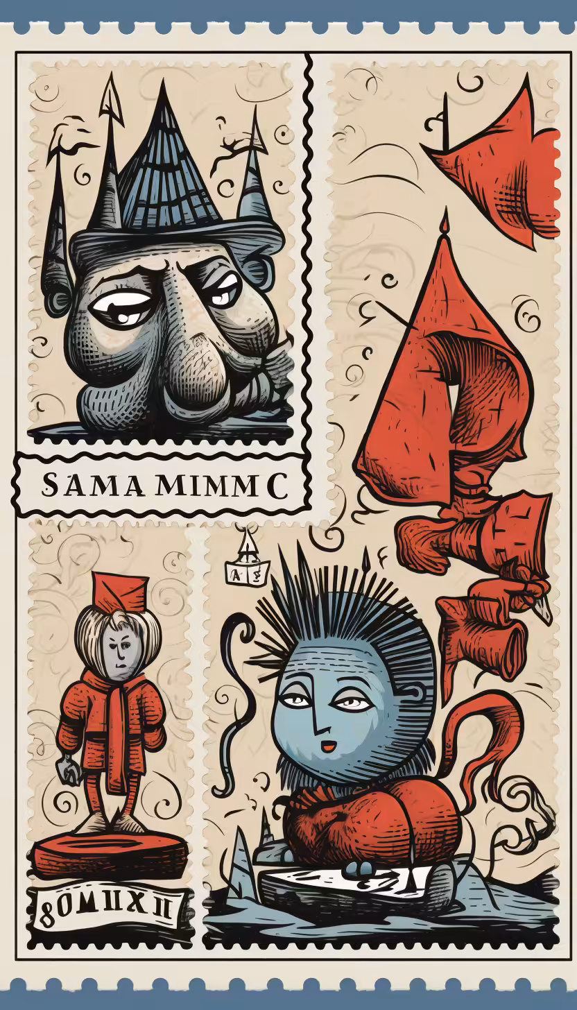 Stamps Saga Collection #83