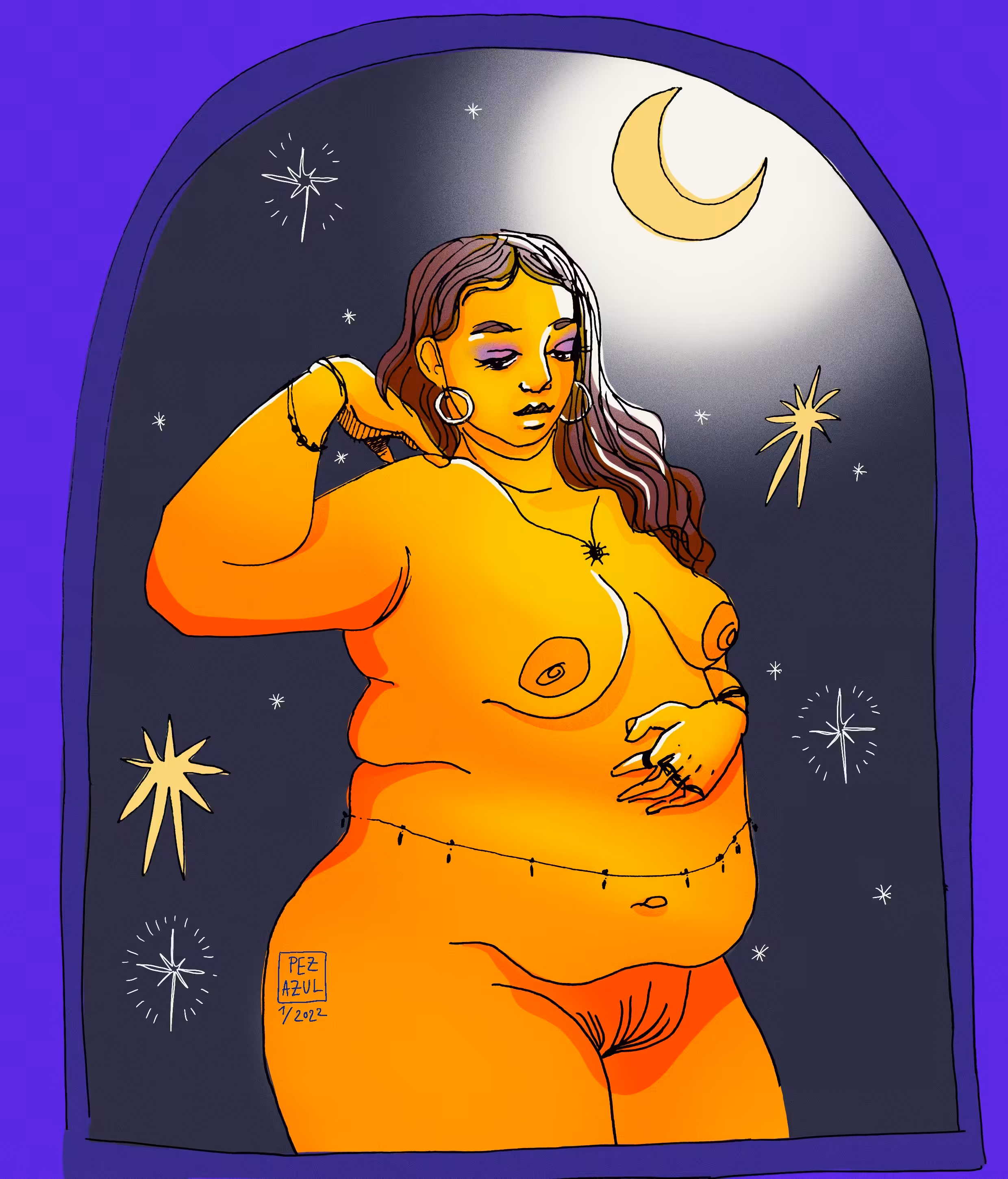 Moon goddess