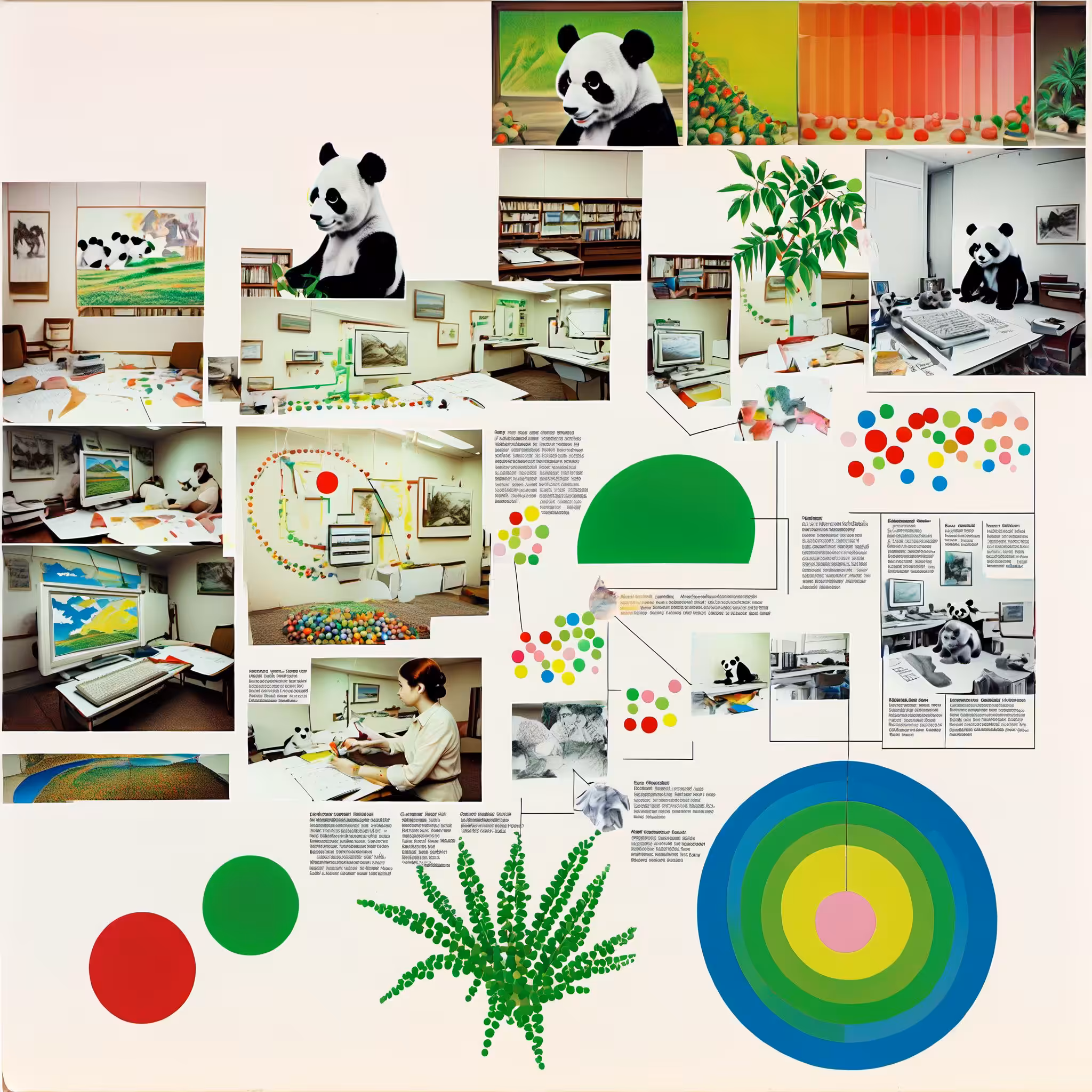 Pandas at work