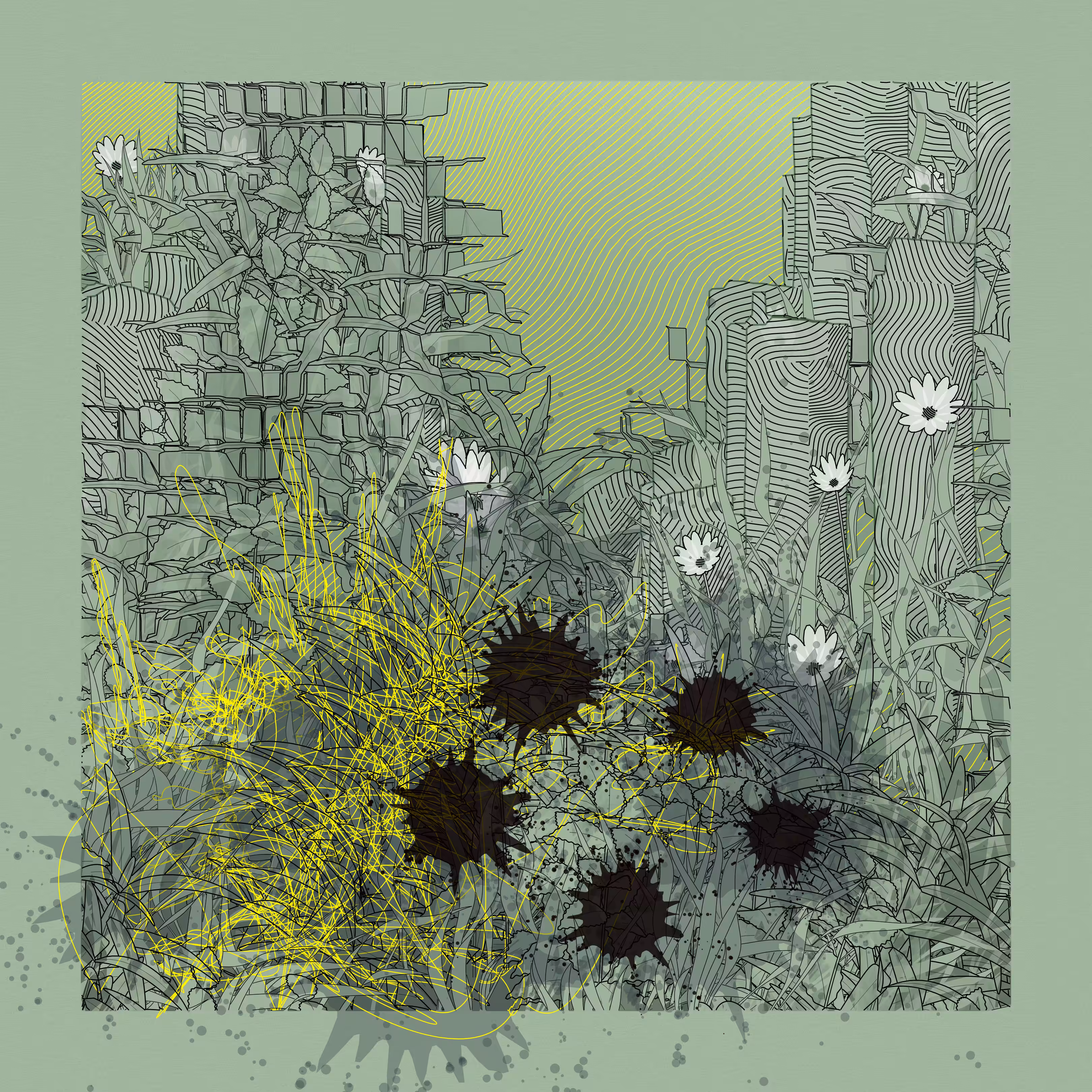 Landscape with Carbon Capture #5488