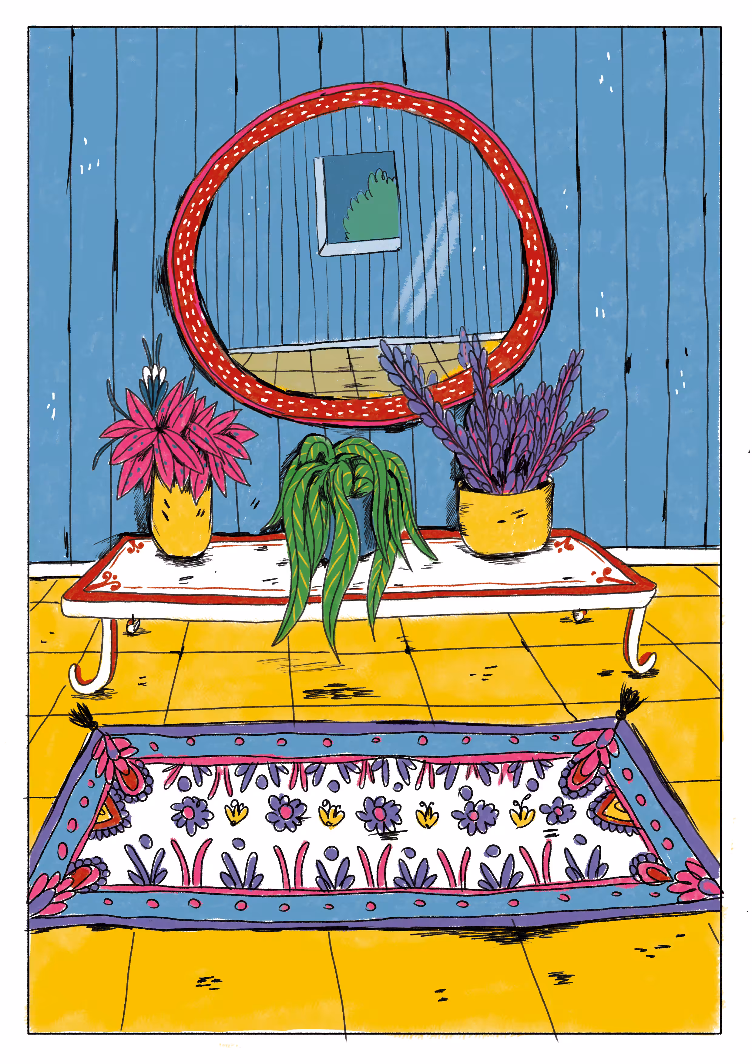 Ofelia's house. VI