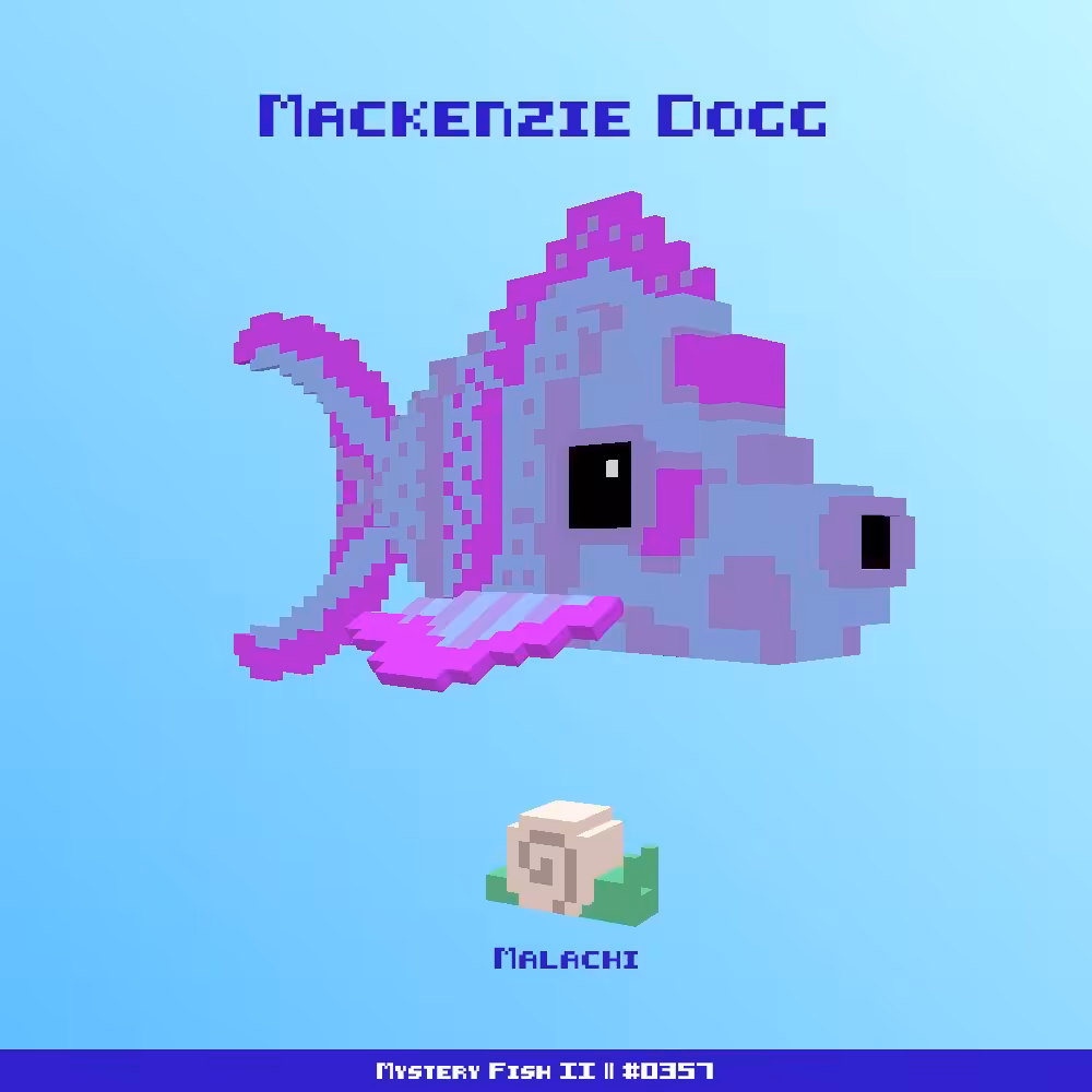 Mackenzie Dogg :: Mystery Fish 0357/1000 