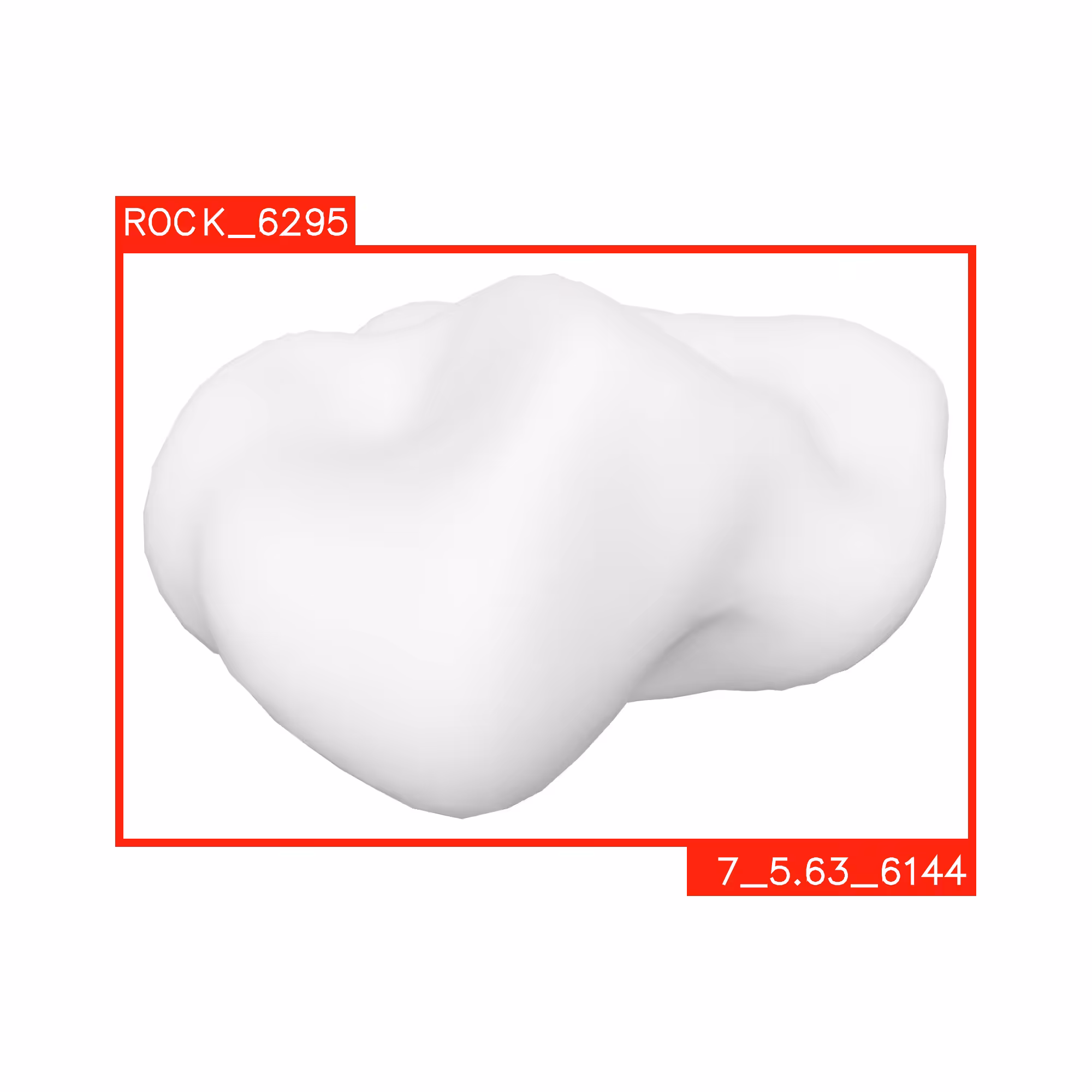 UNSHADED ROCKS: ROCK 6295