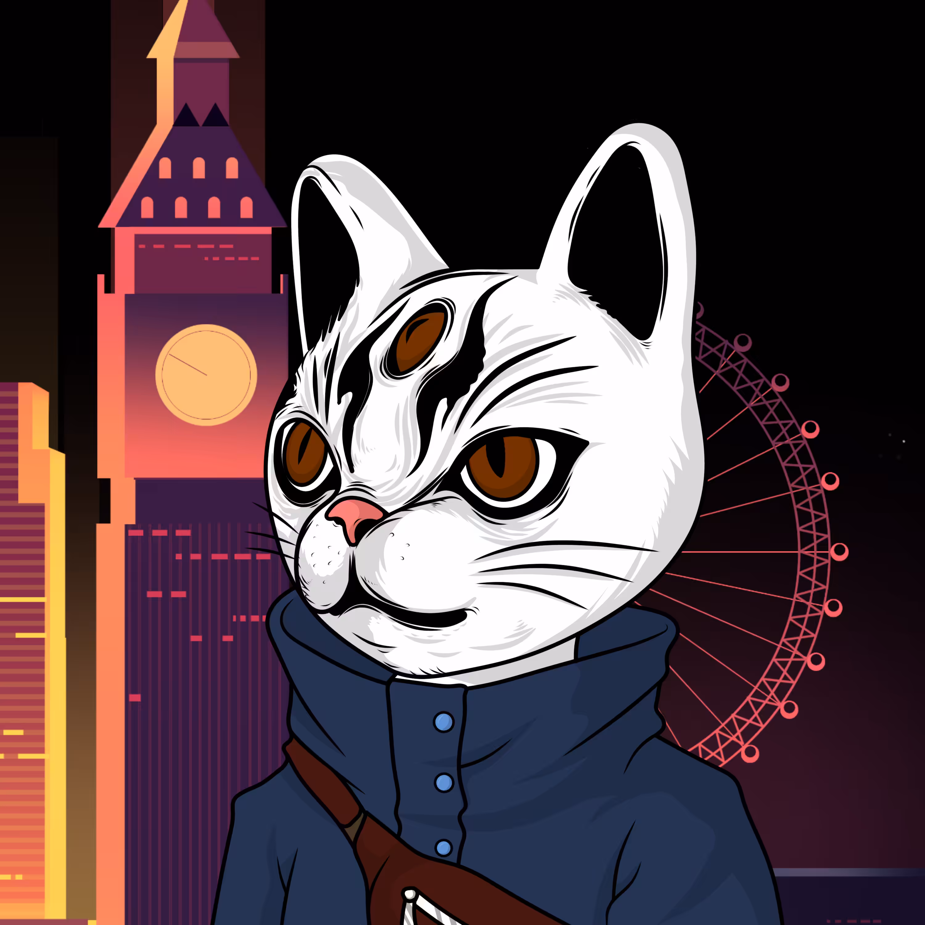 Sangan Neko Vacation To London