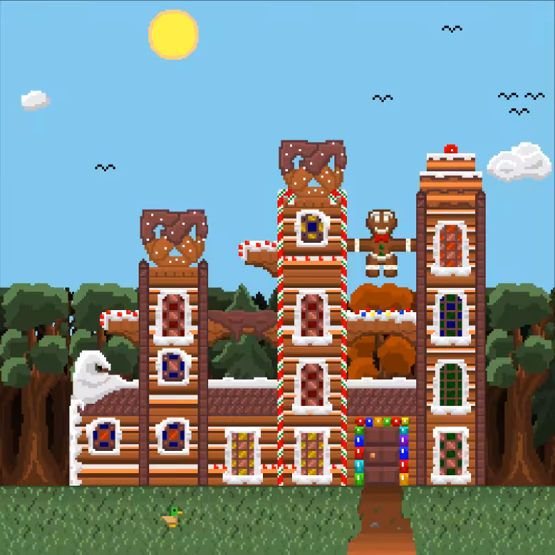 2D Mansion Candy House #22