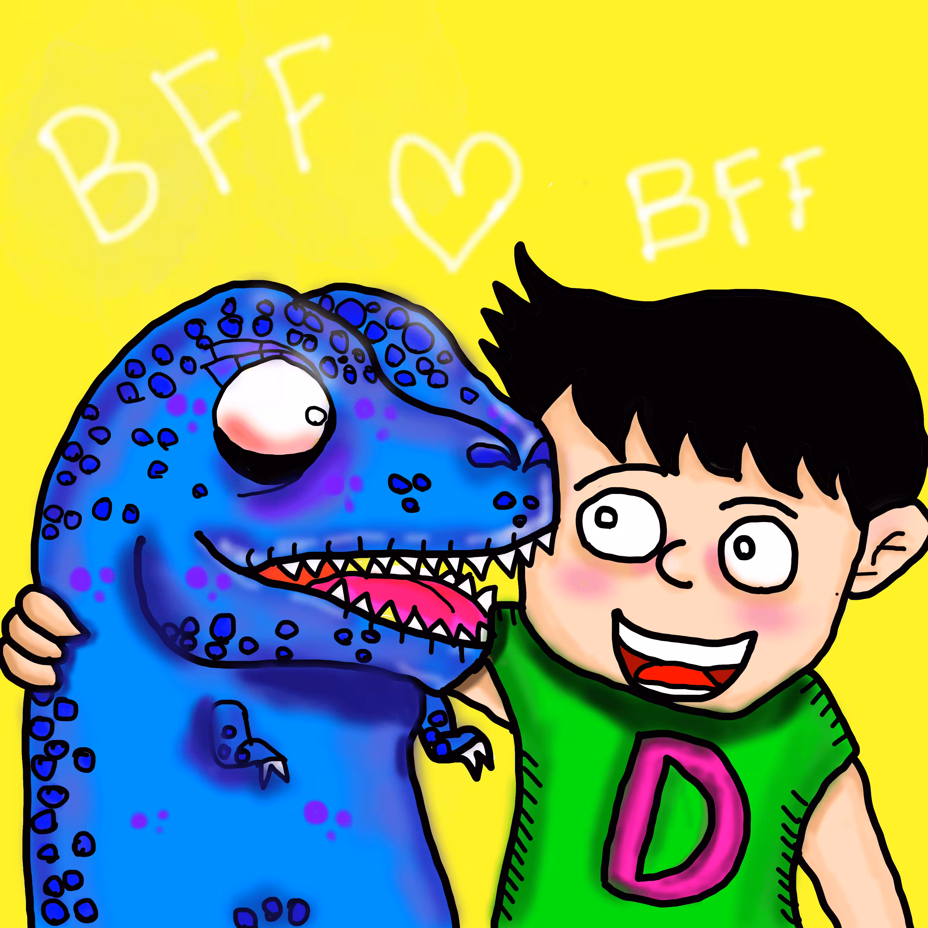Silly Trex & friends 01