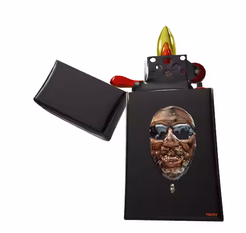 Hectorosas Exclusive Crypto Zippo.