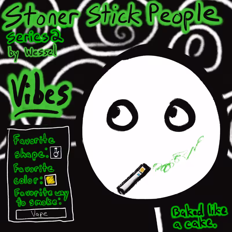Stoner Stick People Series 2 #54