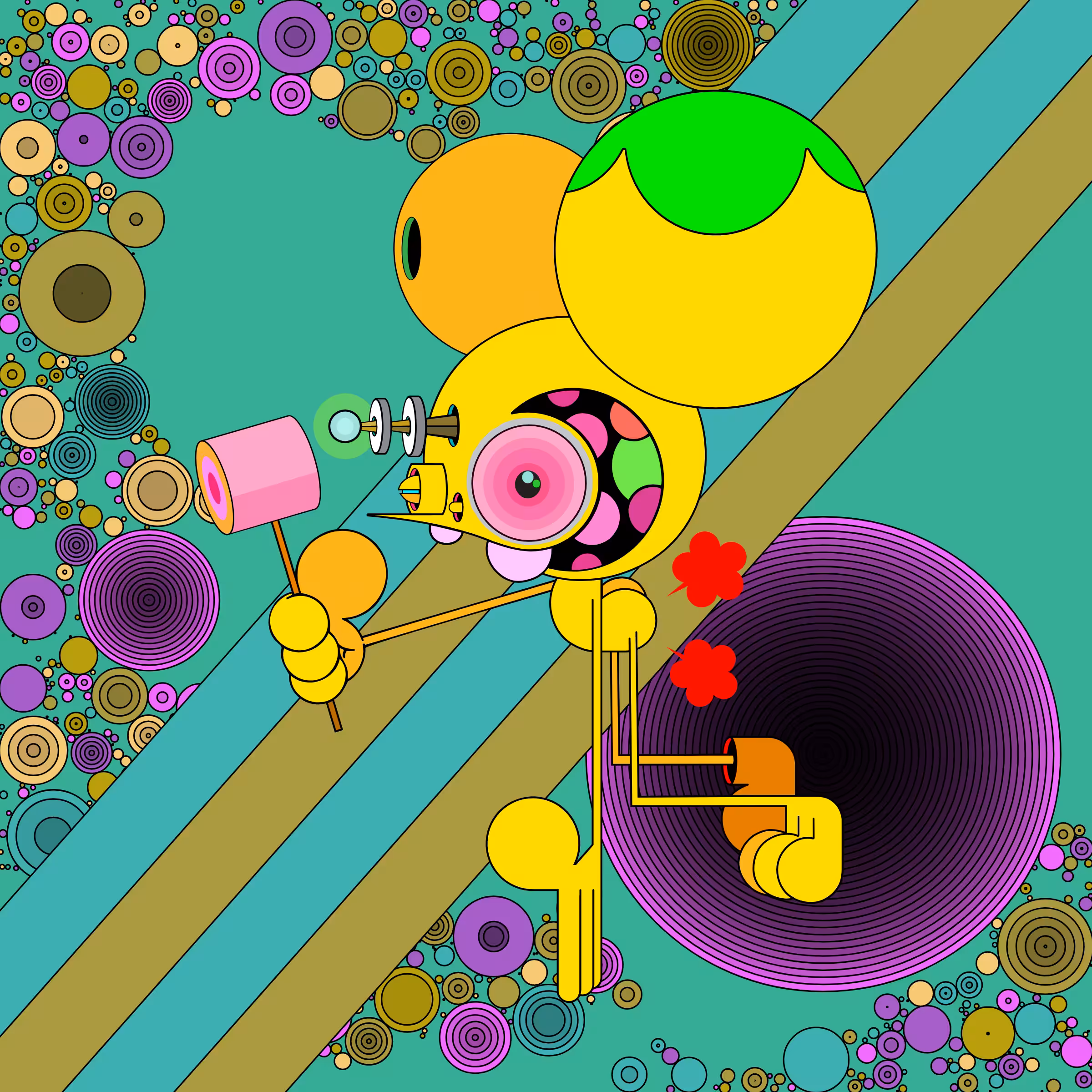Neogen Space Monkeys #209