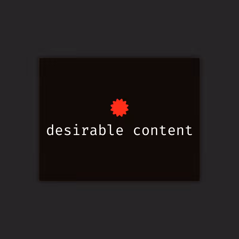 desirable content #40