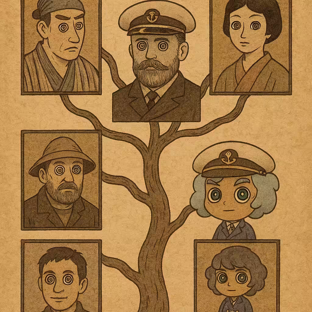 Daikoukai Age: #033 家系図 / Family Tree