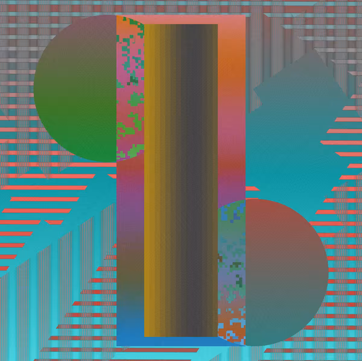 Study of Geometry Composition #18