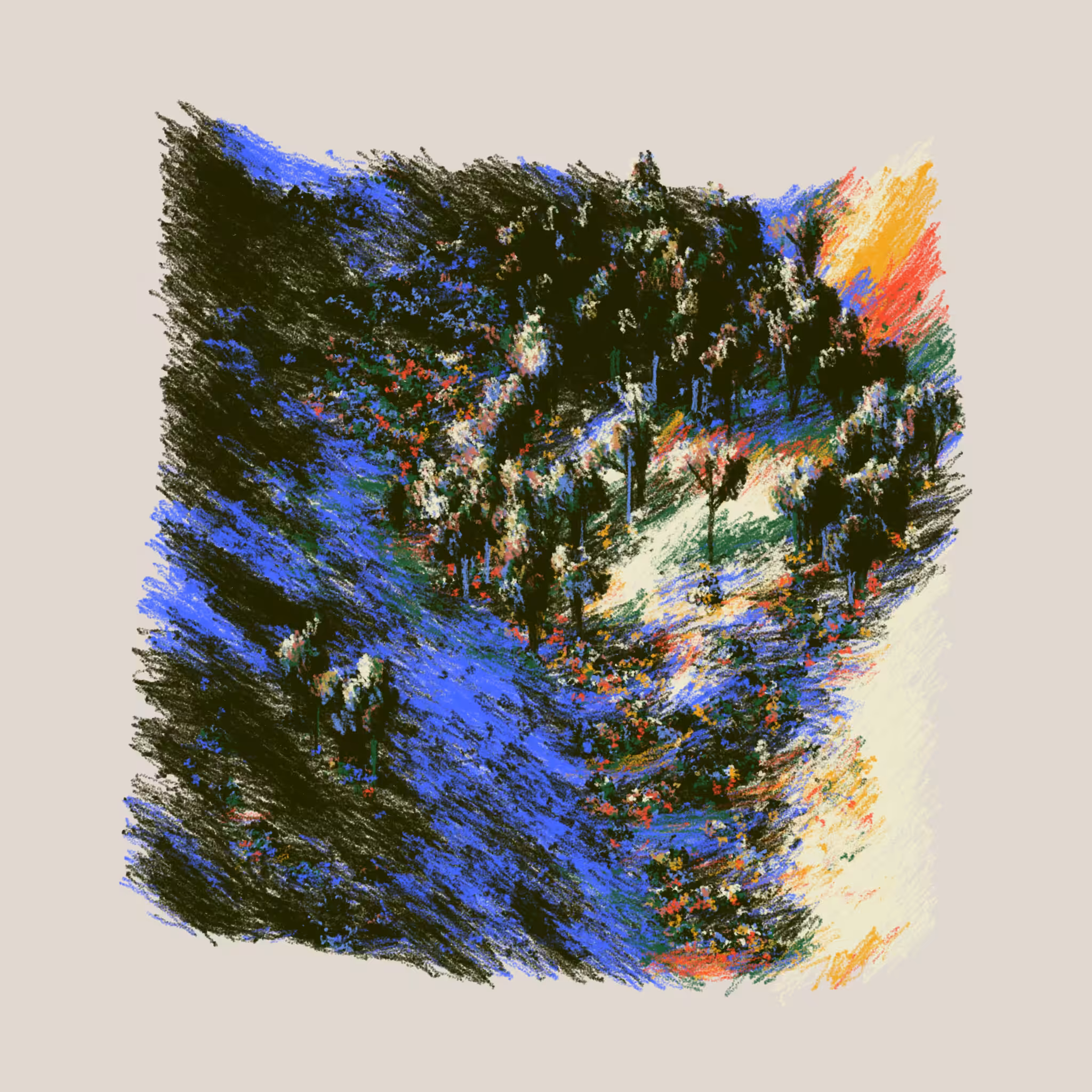 Eucalyptus and Sagebrush #62